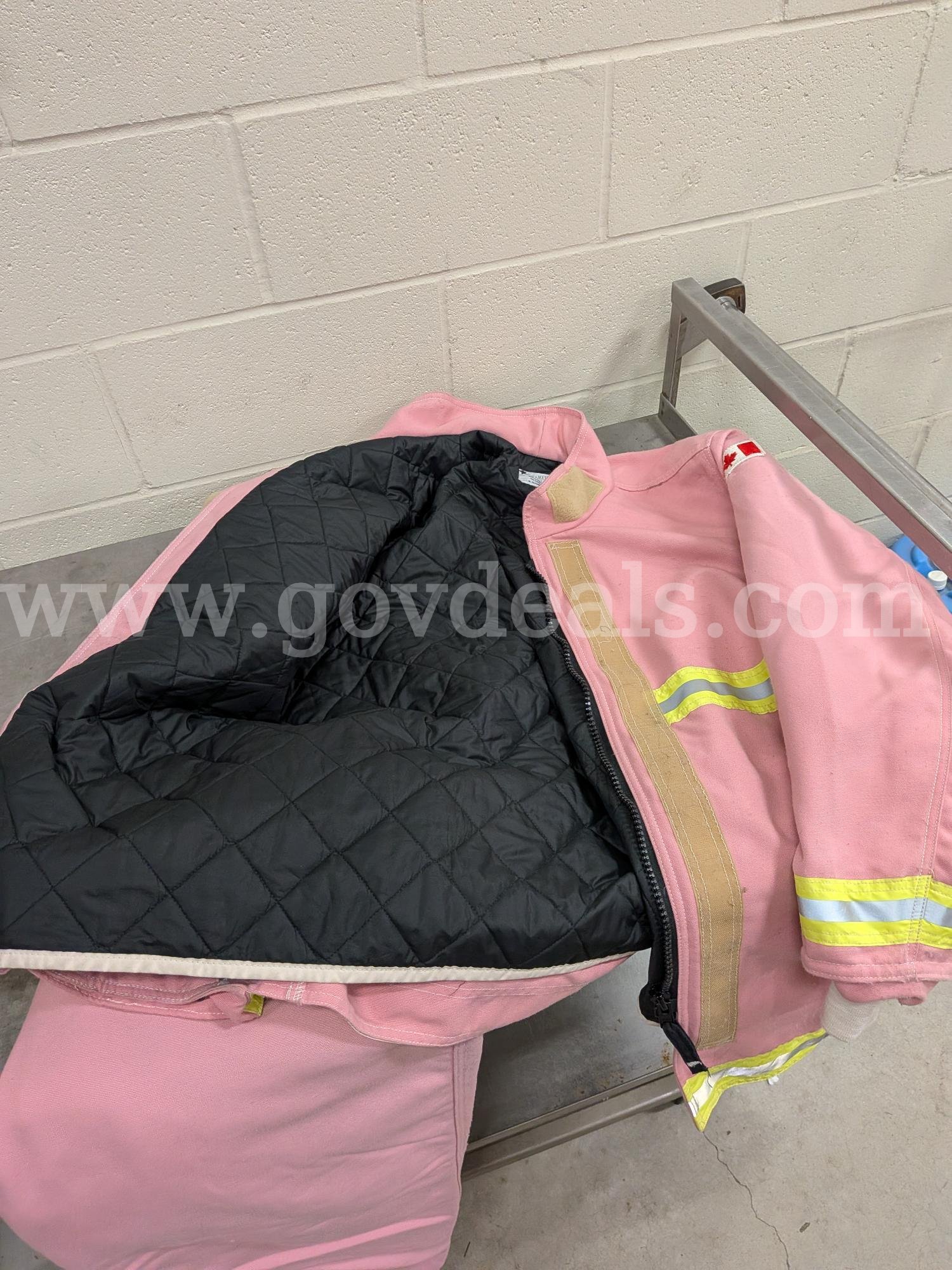 Pink Replica Bunker Gear Starfield  Government Surplus Auction - Photo #2