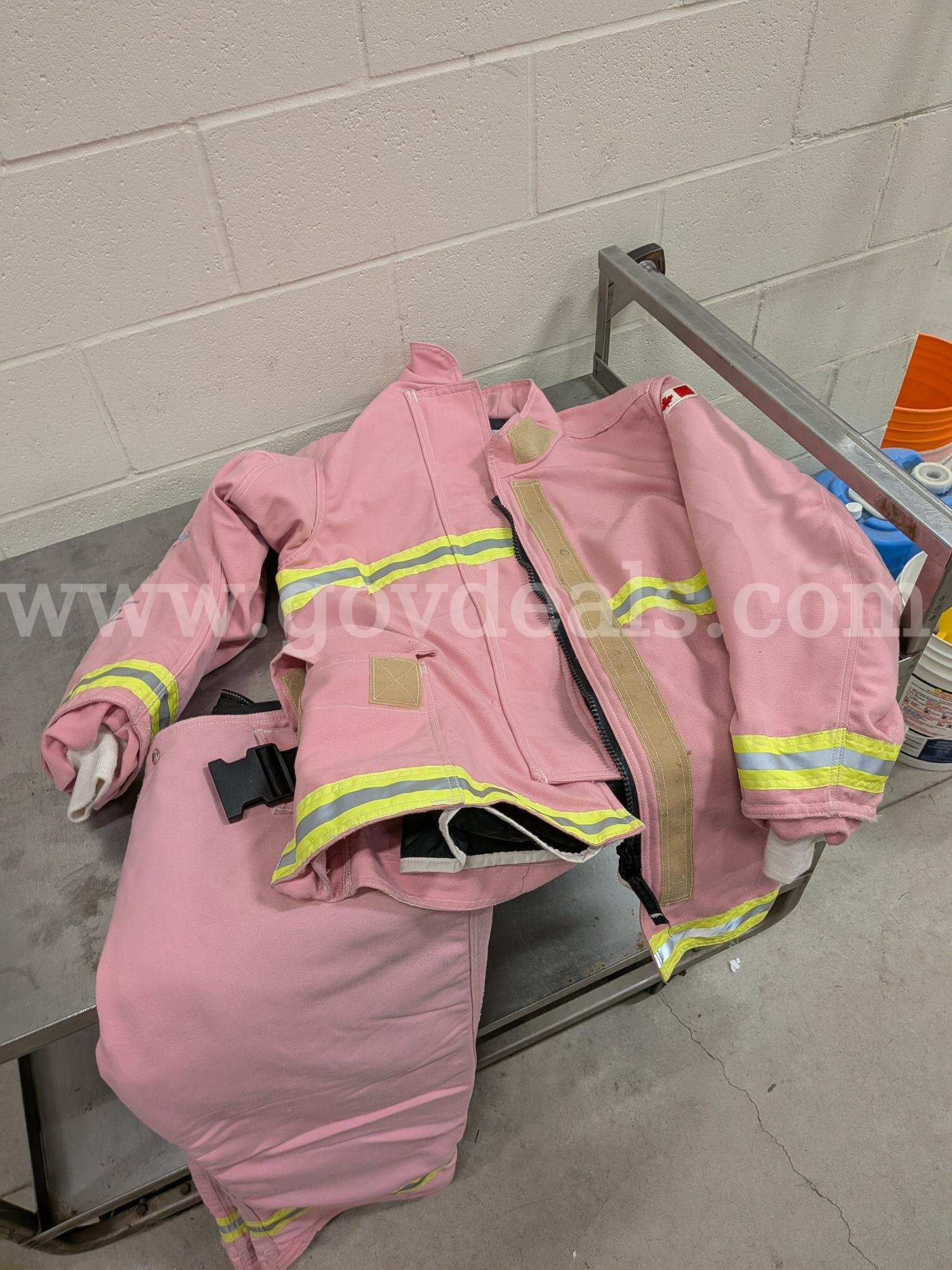 Pink Replica Bunker Gear Starfield  Government Surplus Auction - Photo #3