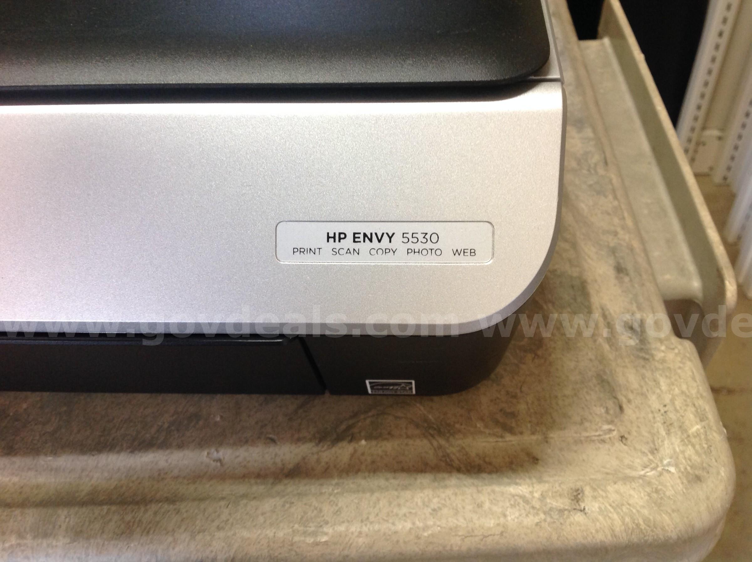 HP Envy 5530 Printer HP 5530 Government Surplus Auction - Photo #2