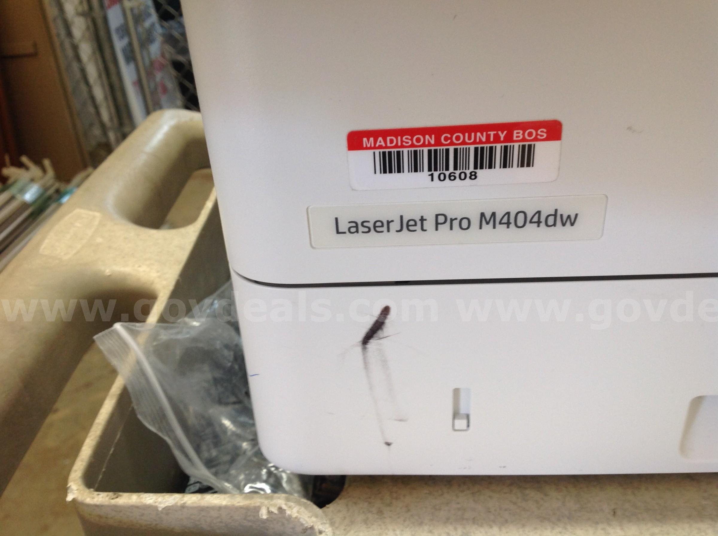 Lot of 2 - HP Printers HP  Government Surplus Auction - Photo #2