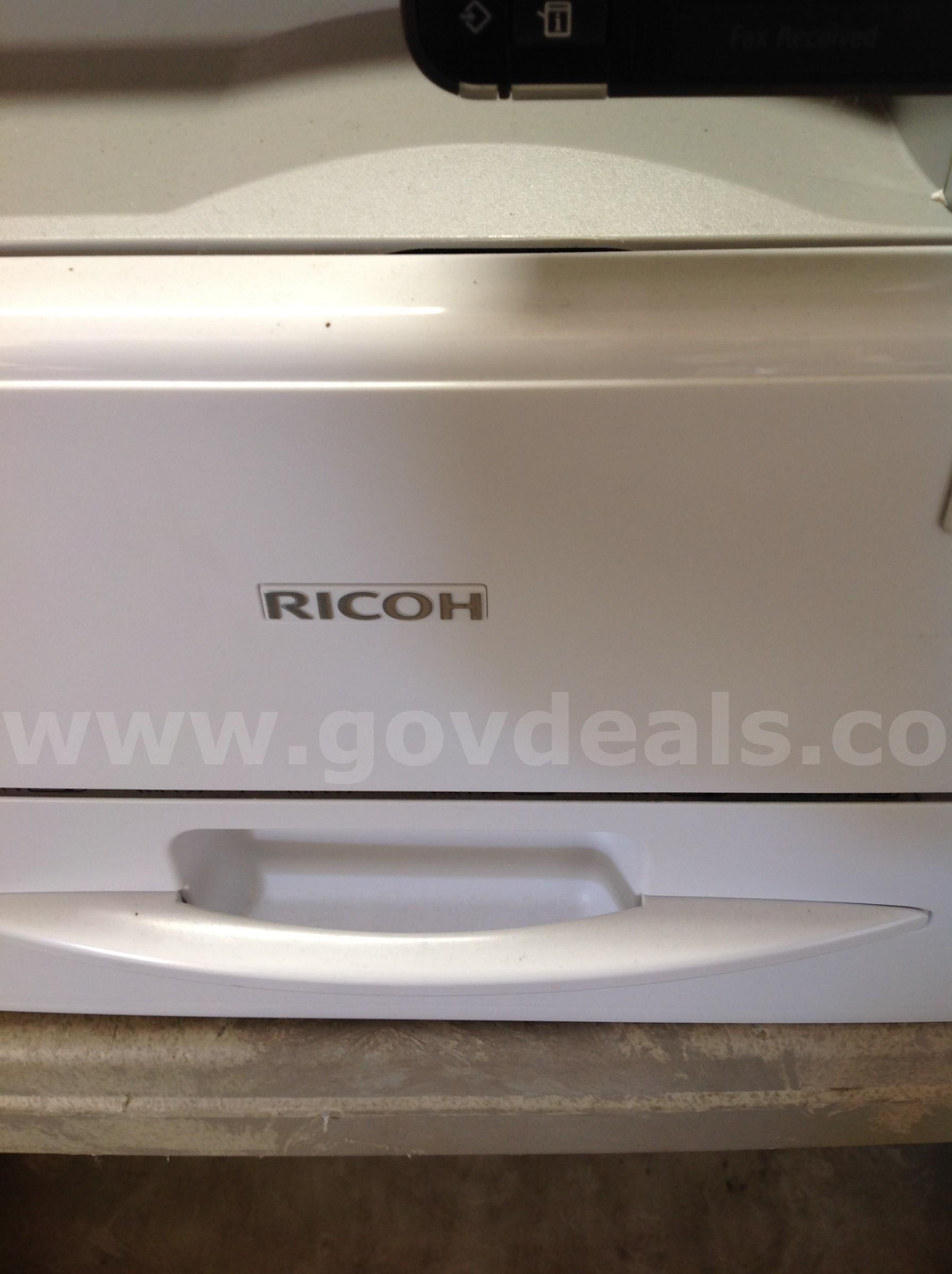 Ricoh Aficio MP301SPF Multi-Function Printer  MP301SPF Government Surplus Auction - Photo #2