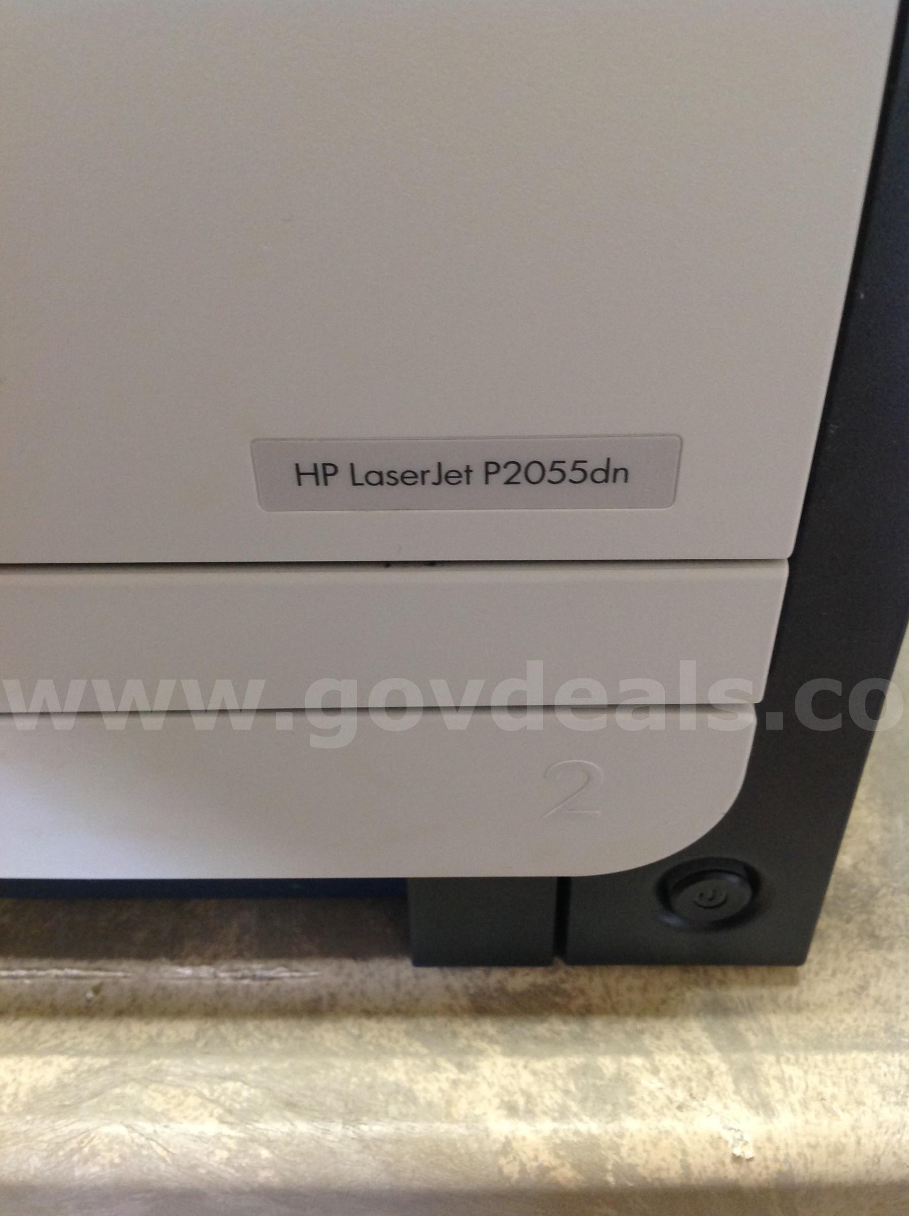 HP LaserJet P2055dn Printer HP P2055dn Government Surplus Auction - Photo #2