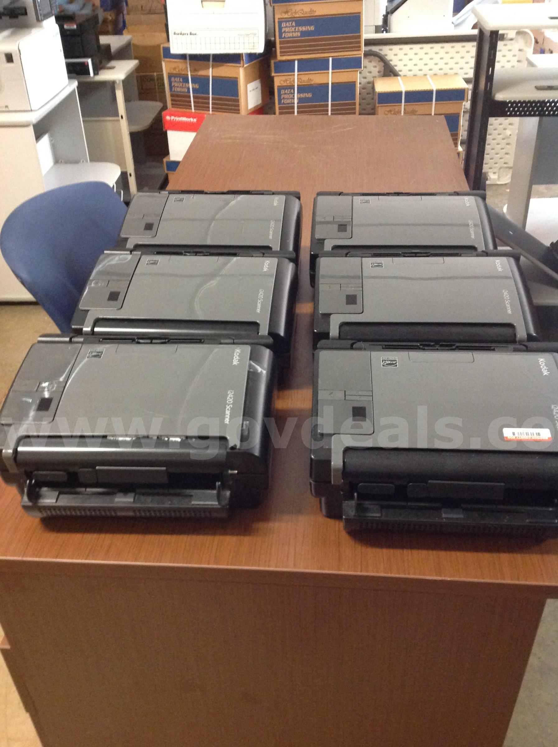Lot of 6 - Kodak i2420 Scanners