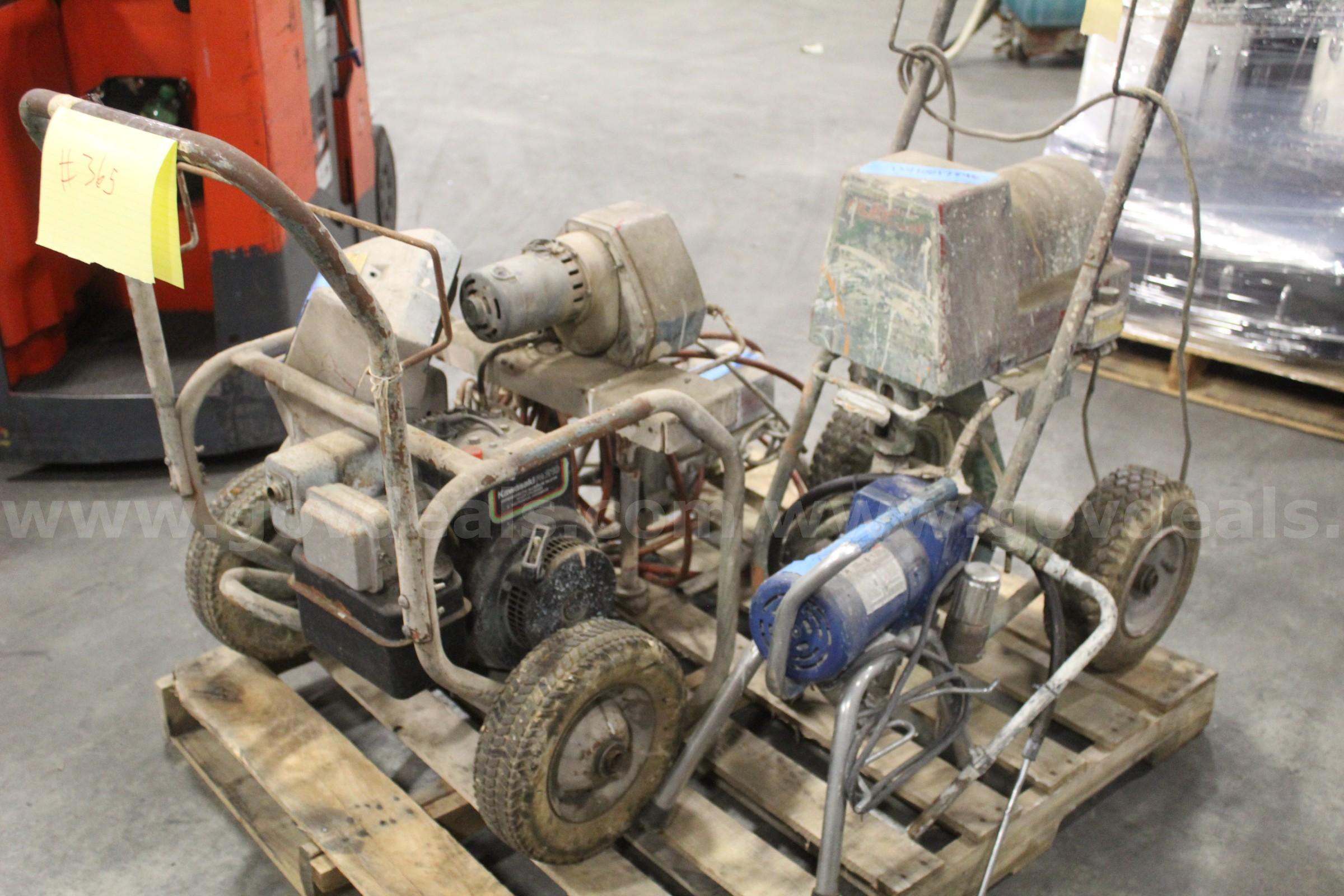 Airless pump sprayers Assorted Assorted Government Surplus Auction - Primary Photo