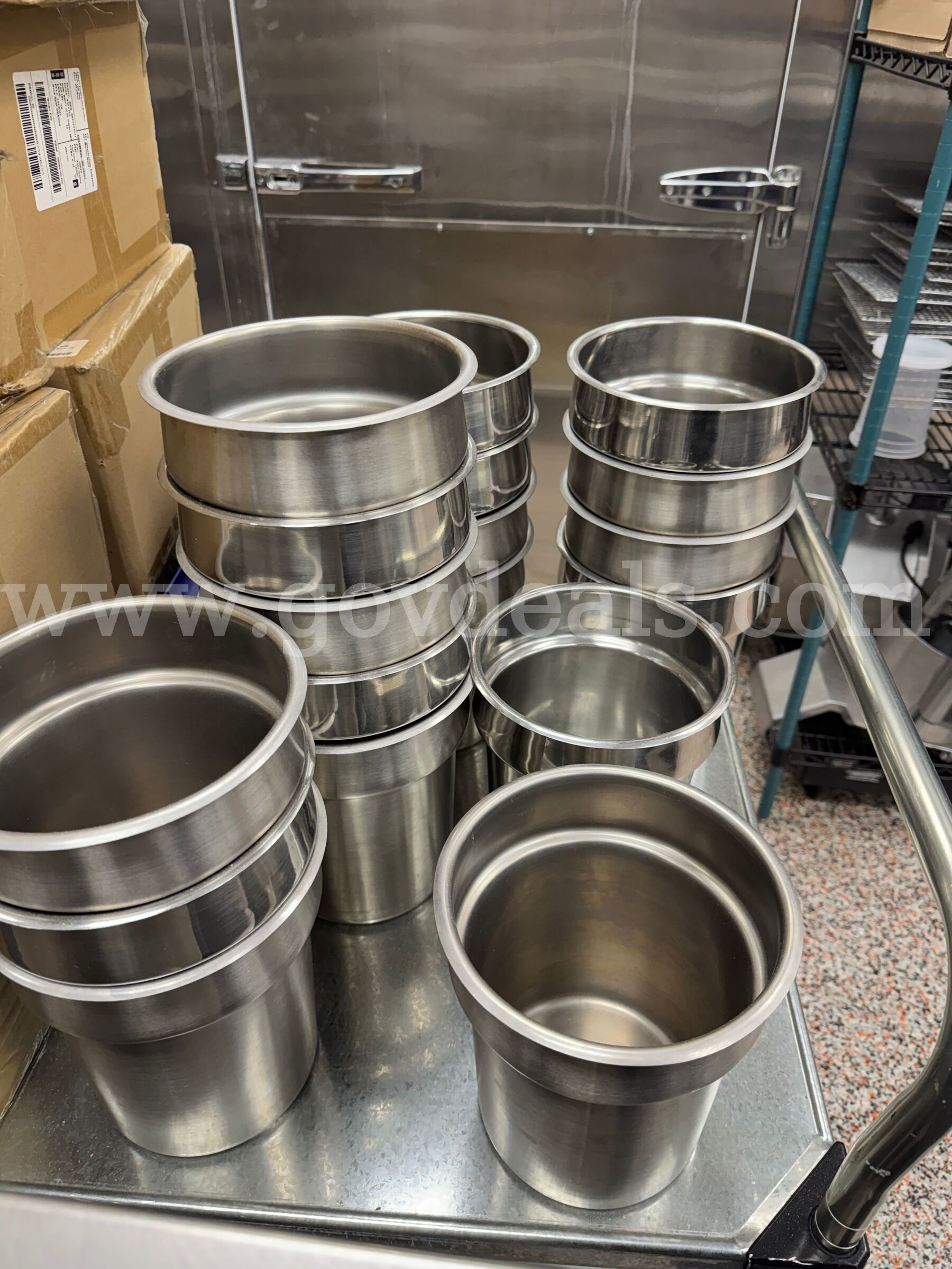 Bain Marie Pots   Government Surplus Auction - Primary Photo