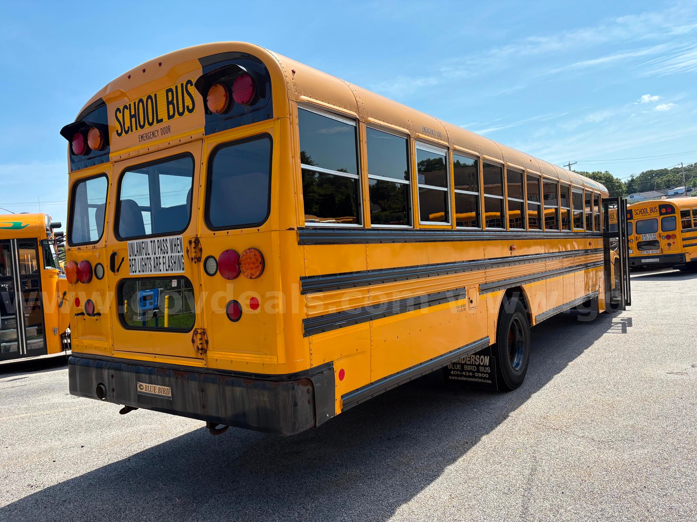 2016 Blue Bird Vision SCHOOL BUS   Government Surplus Auction - Photo #6