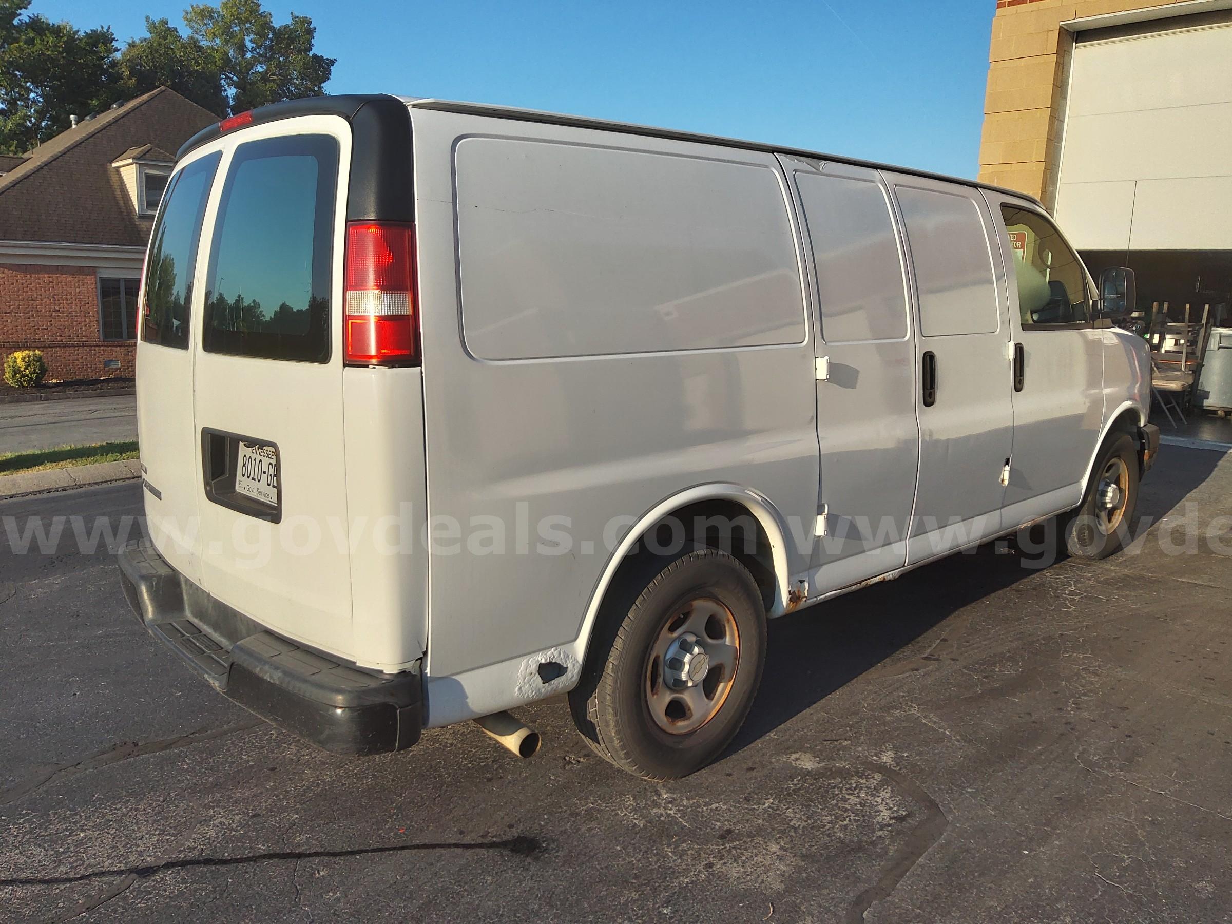 2008 Chevrolet Express Chevrolet Express Government Surplus Auction - Photo #6
