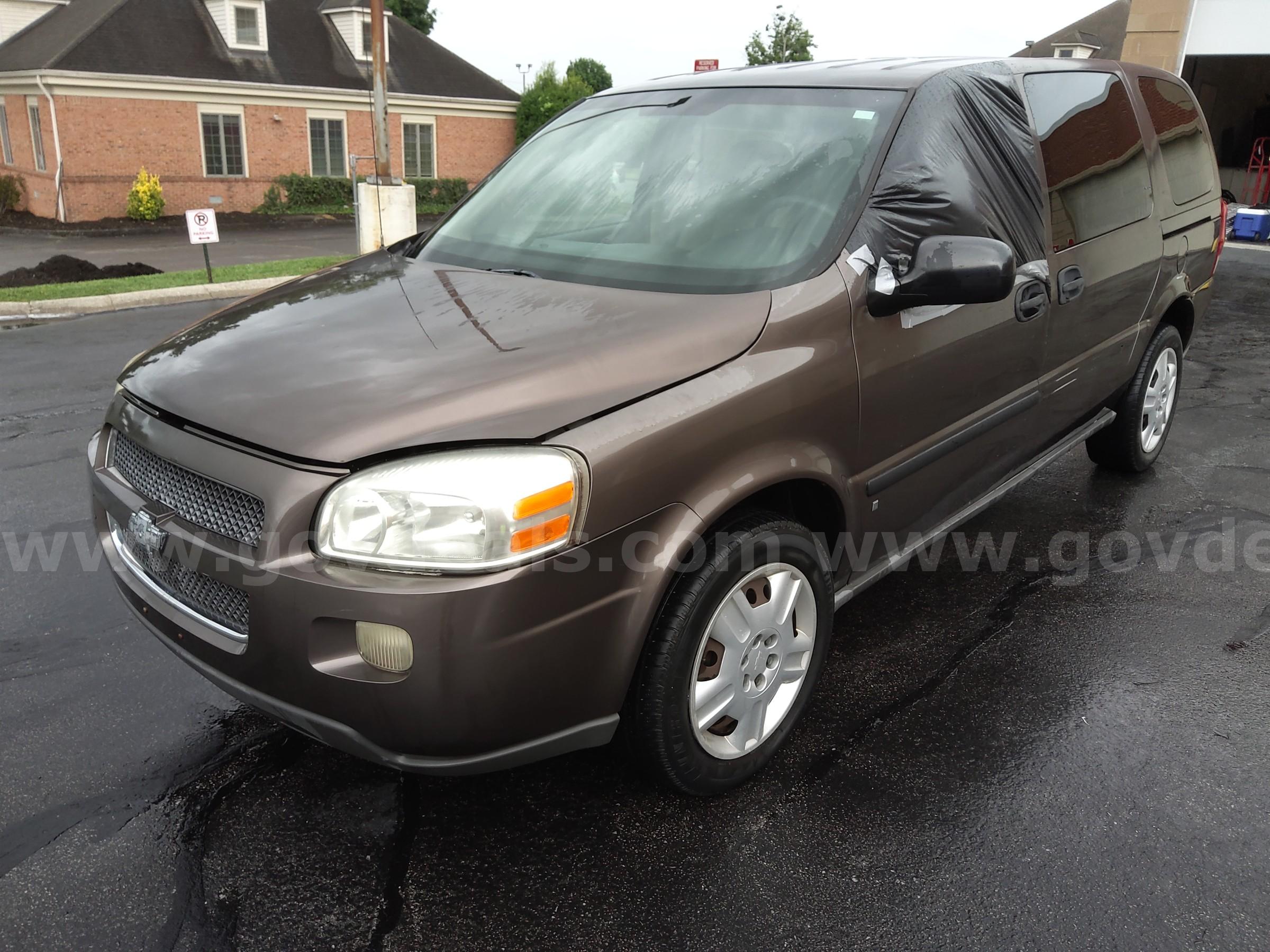2008 Chevrolet Uplander Chevrolet Uplander Government Surplus Auction - Photo #4