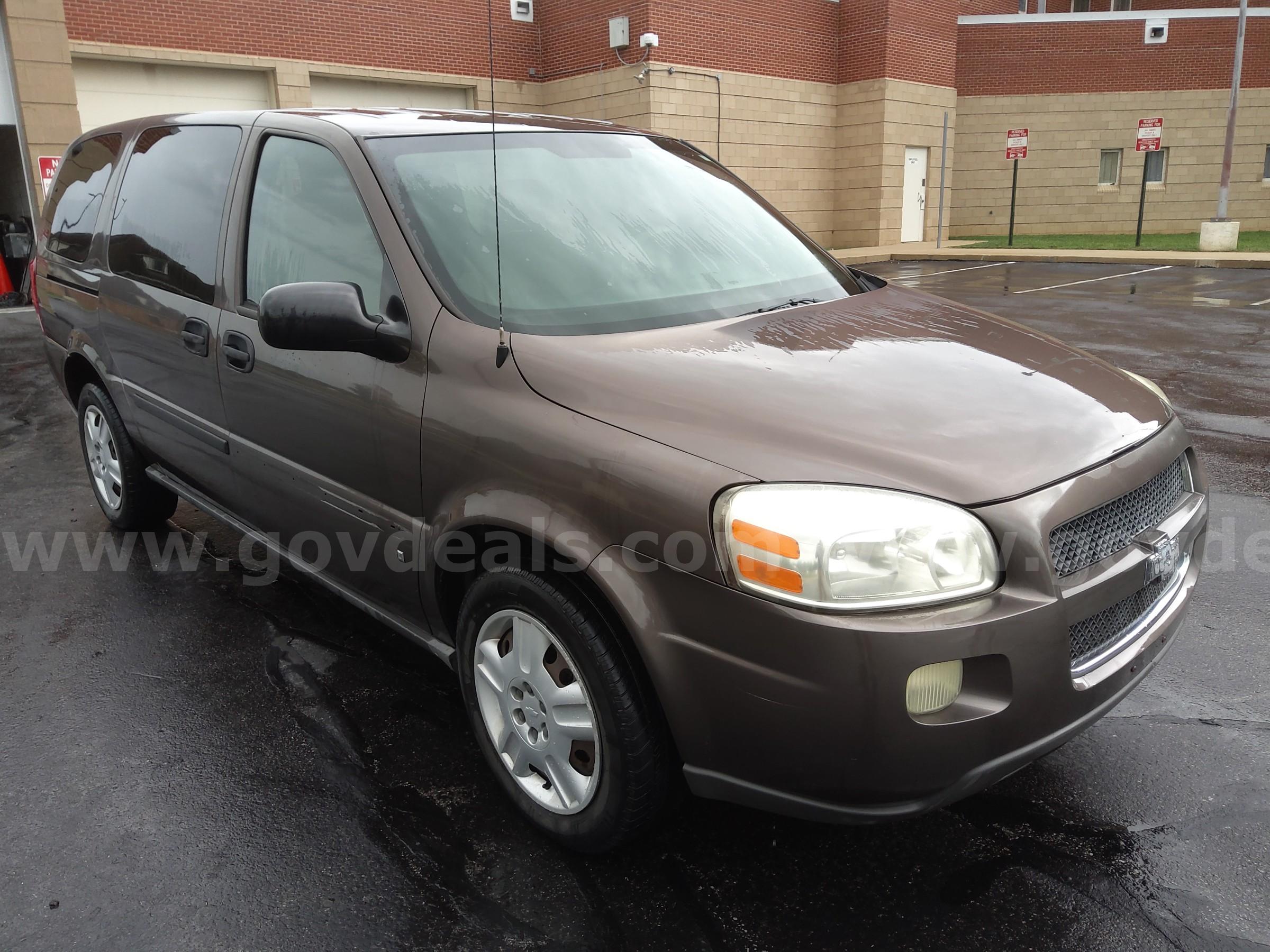 2008 Chevrolet Uplander Chevrolet Uplander Government Surplus Auction - Photo #6