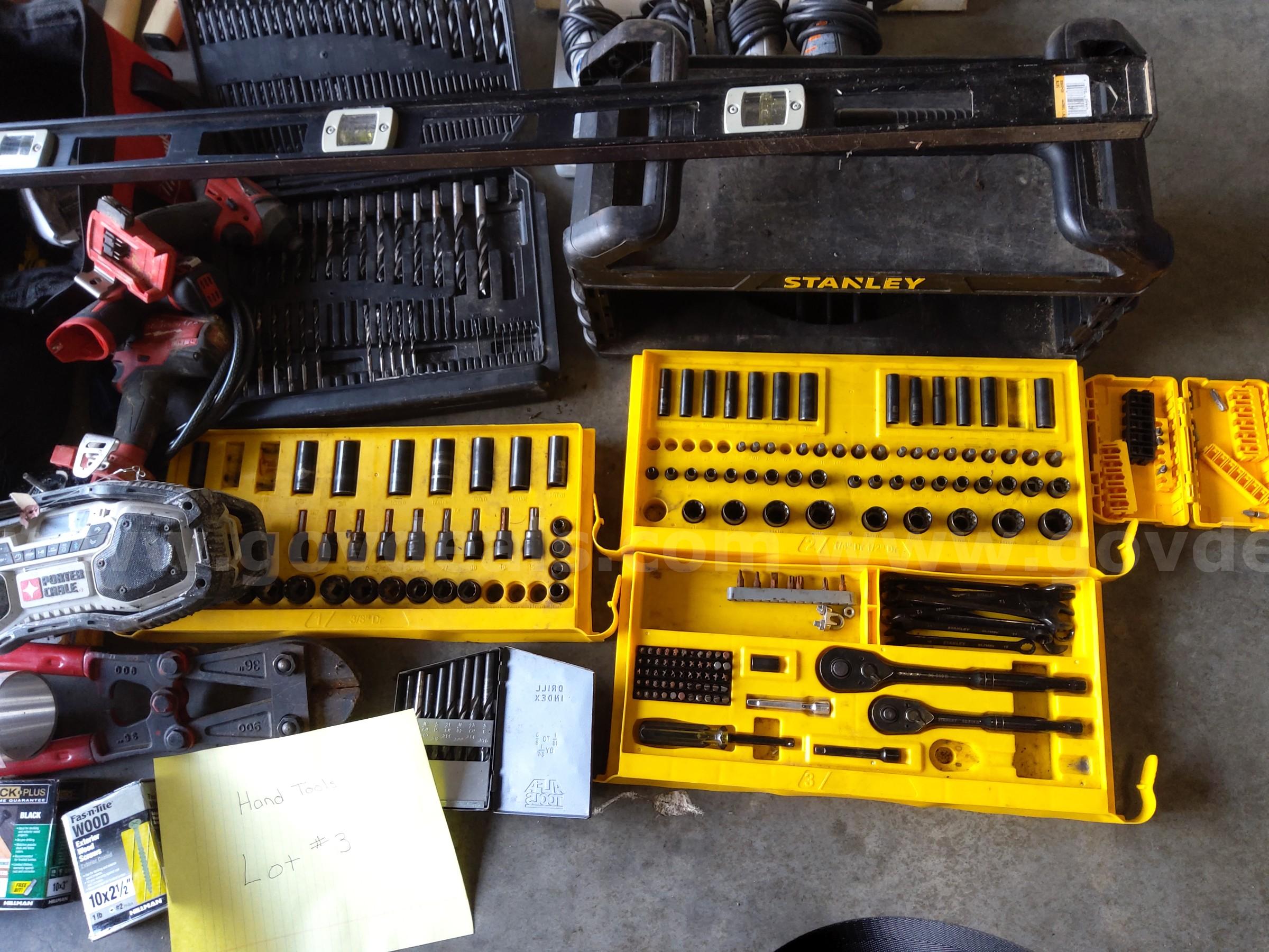 Great Assortment of Hand tools - Perfect for Home or Job Sites VARIOUS VARIOUS Government Surplus Auction - Photo #3