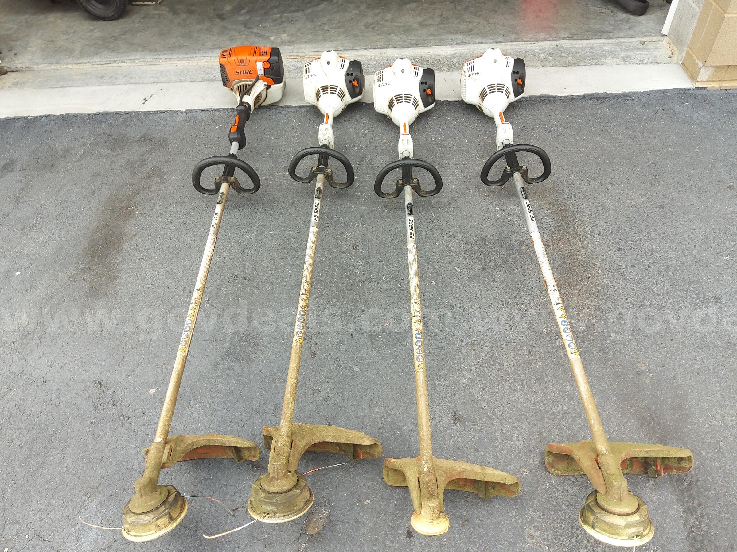 4 Stihl Weed Eaters - Edgers - Trimmers