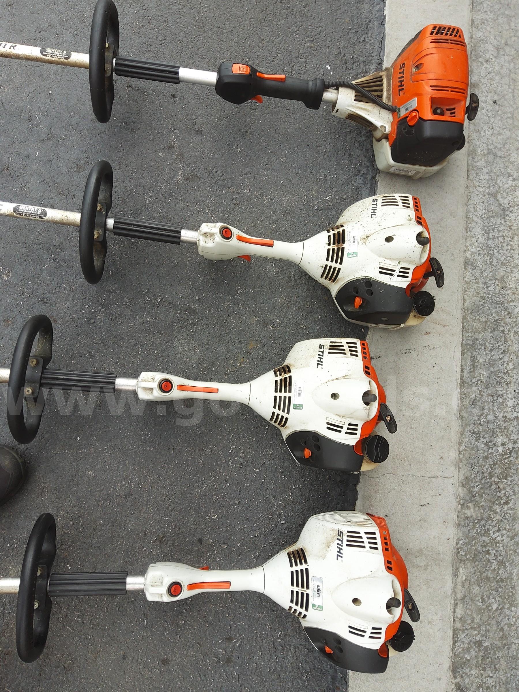 4 Stihl Weed Eaters - Edgers - Trimmers Stihl VARIOUS Government Surplus Auction - Photo #2