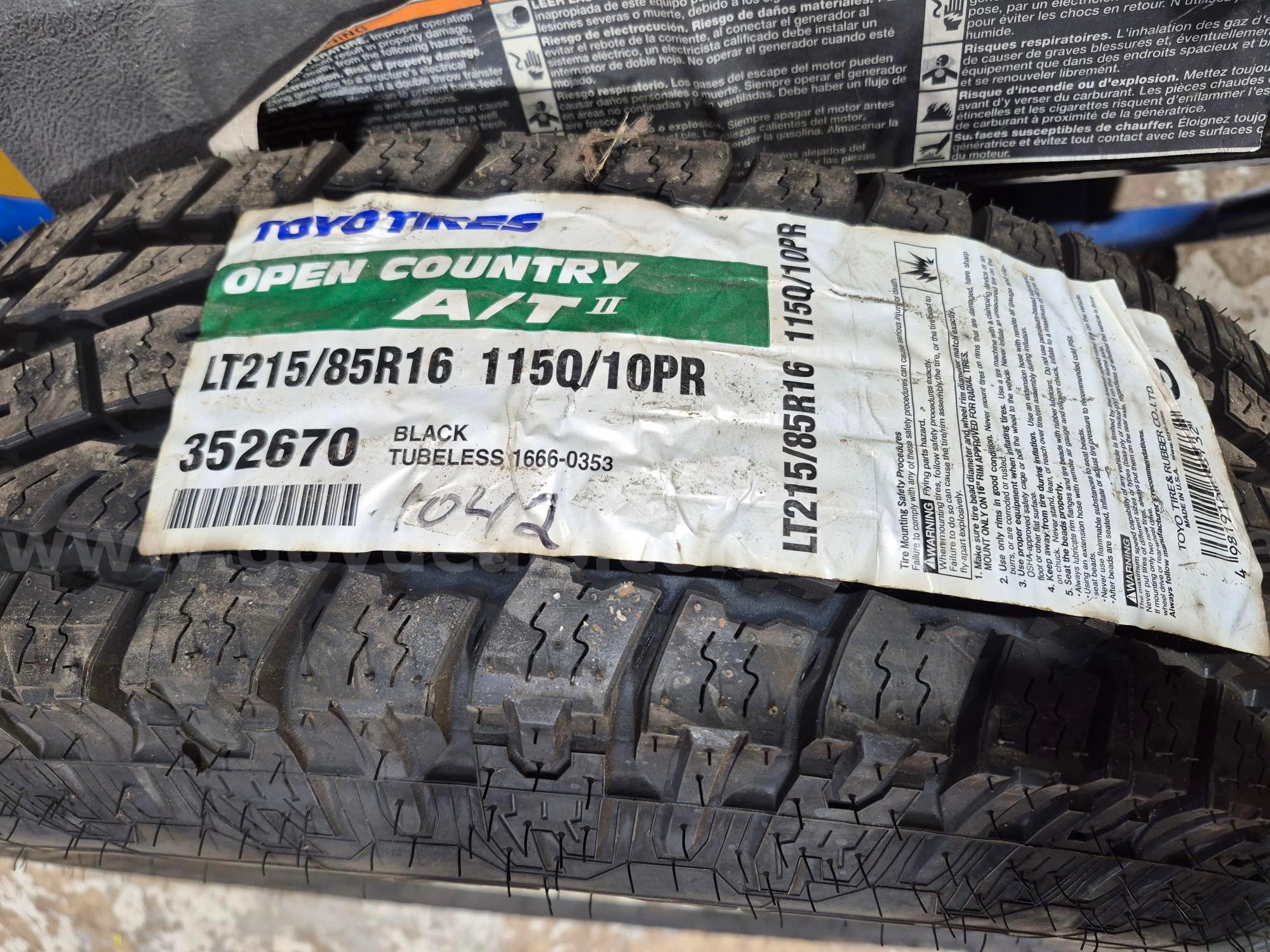 Isuzu NPR truck wheel & tire Isuzu NPR wheel & tire Government Surplus Auction - Photo #6