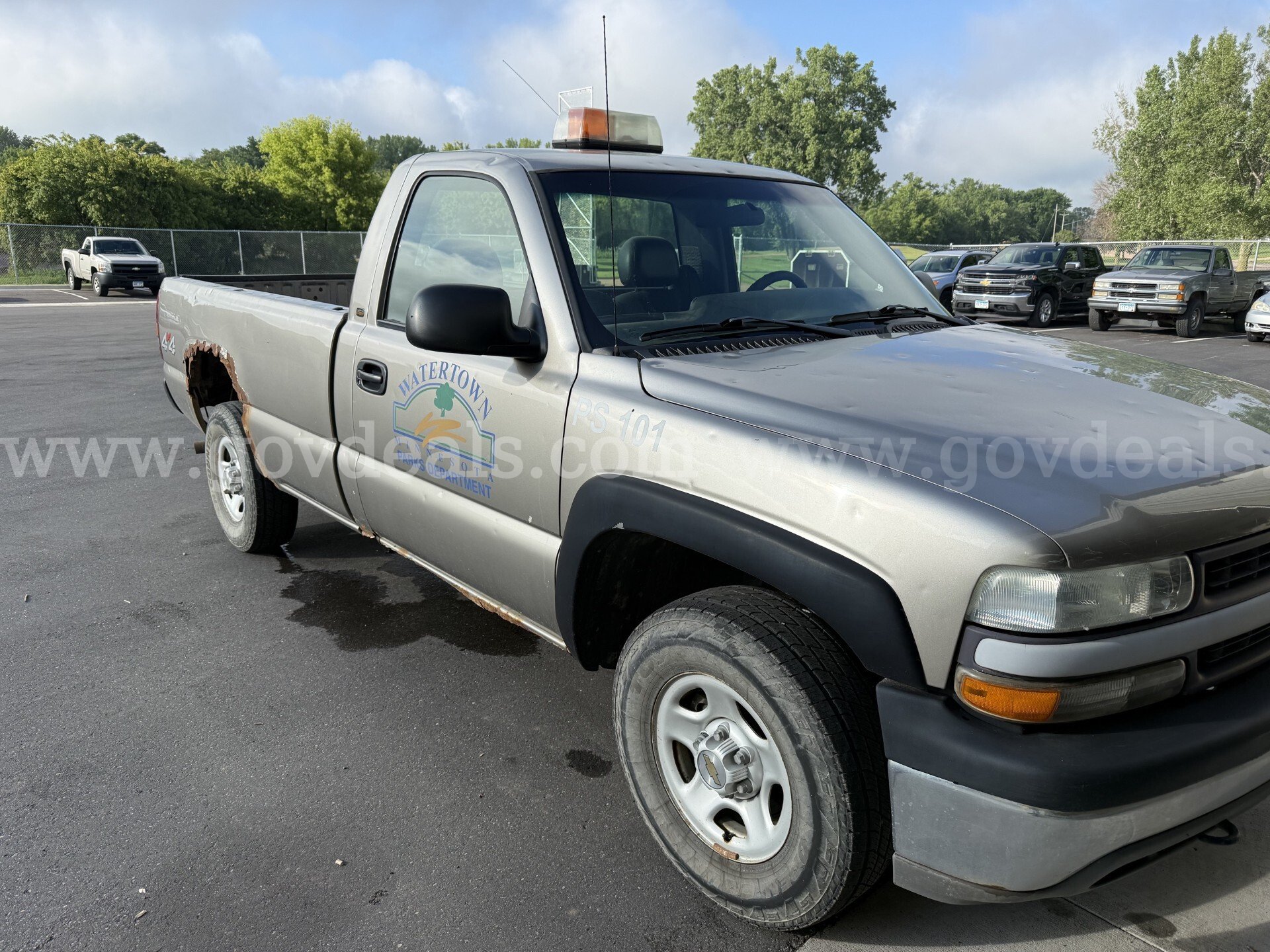 2002 Chevrolet Silverado 1500 Long Bed 4WD Chevrolet Silverado Government Surplus Auction - Photo #4