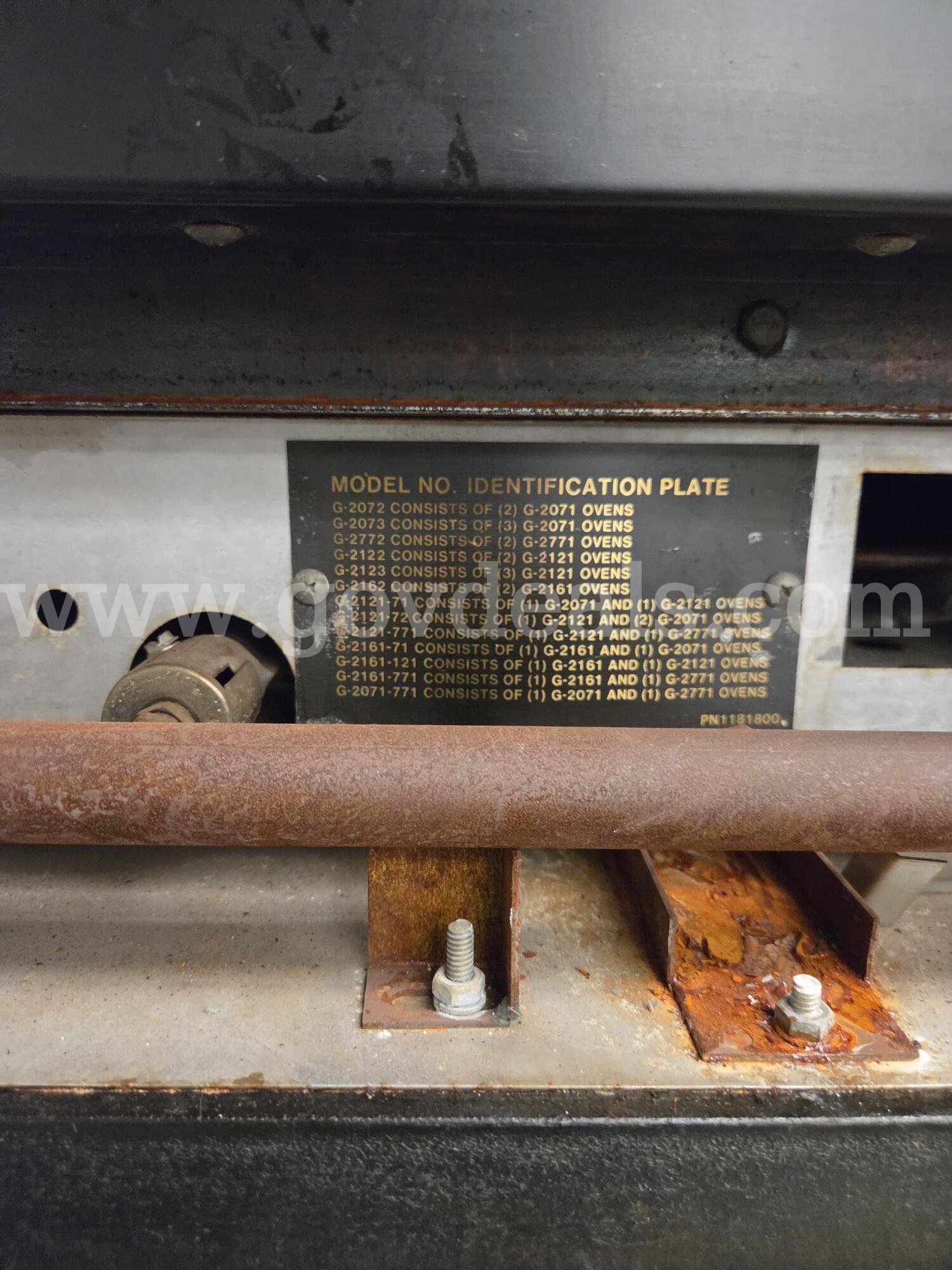 Lot of (2) Garland Commercial Ranges Ltd. Pizza Ovens  G2071 Government Surplus Auction - Photo #3