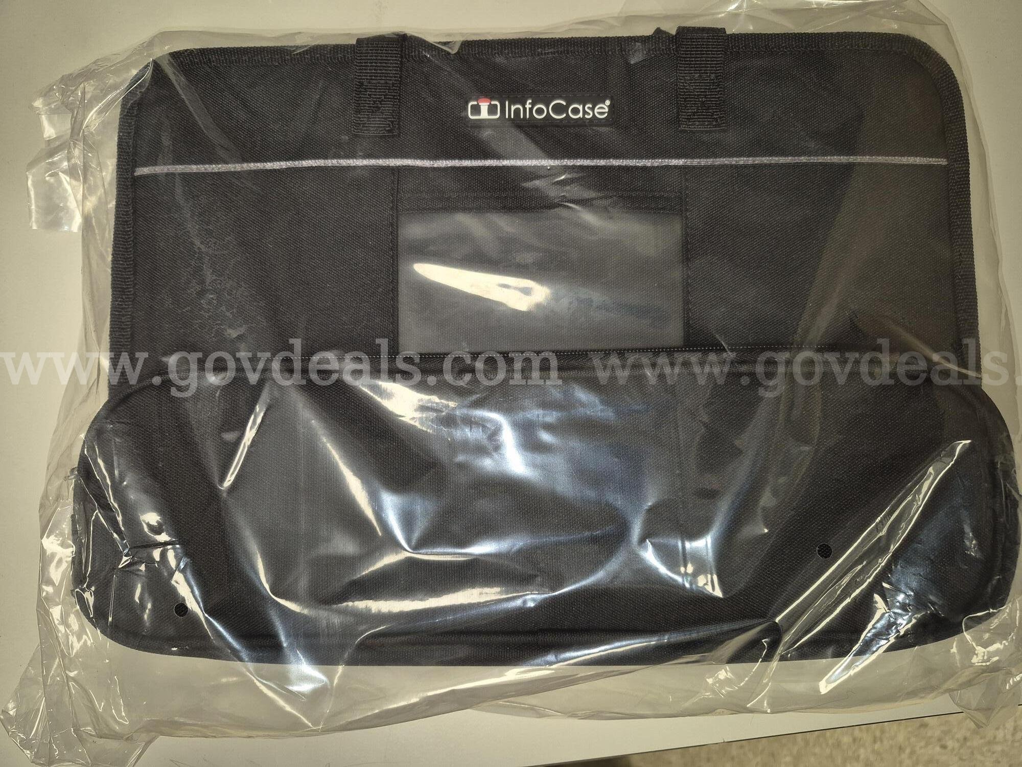 Infocase  Laptop Bags for up to 12" Chromebooks or laptops. 94 bags. Condition: New. Great for schools and libraries. Infocase  Government Surplus Auction - Primary Photo