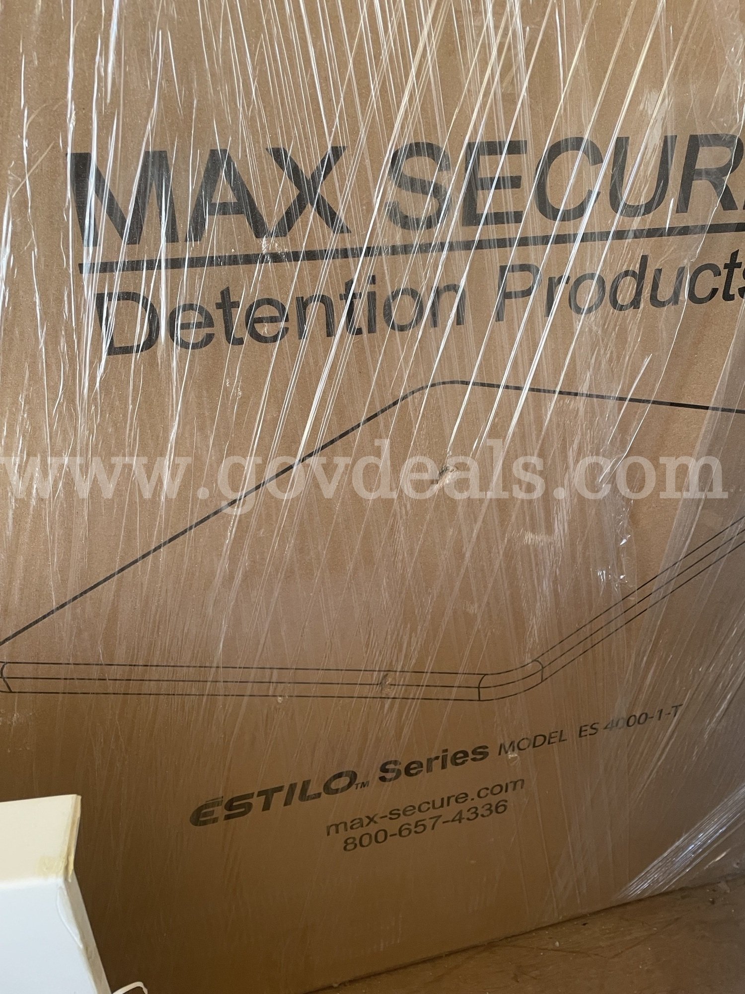 Max-Secure Estilo Series Behavioural Weighted Dining Table Max-Secure ES 4000-1 Government Surplus Auction - Photo #4