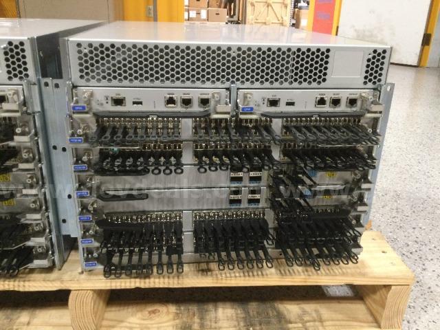 Lot of 2 Brocade X6-4 8U 4-Slot Gen 6 Fibre Channel Director Switch Brocade X6-4 Government Surplus Auction - Photo #3