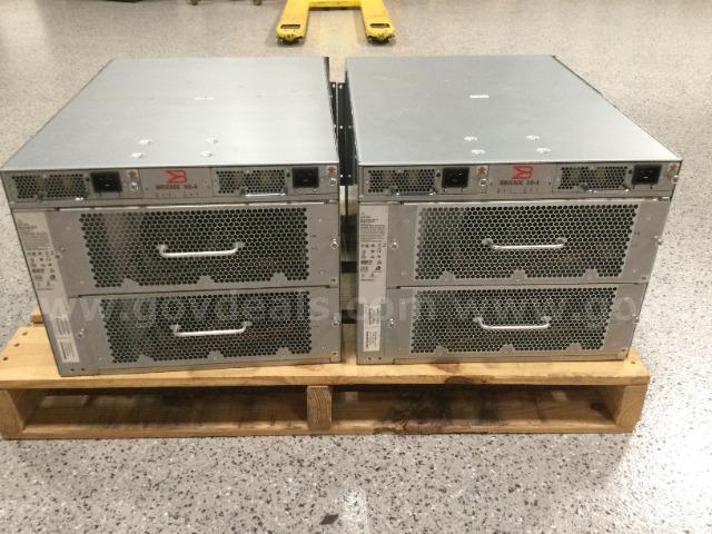 Lot of 2 Brocade X6-4 8U 4-Slot Gen 6 Fibre Channel Director Switch Brocade X6-4 Government Surplus Auction - Photo #4