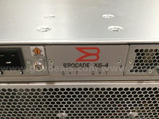 Lot of 2 Brocade X6-4 8U 4-Slot Gen 6 Fibre Channel Director Switch Brocade X6-4 Government Surplus Auction - Photo #6