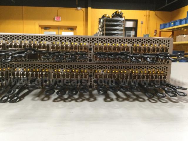 Lot of 2 Brocade 6510 BR-6510-24-16G-R Switches Brocade 6510 Government Surplus Auction - Photo #4