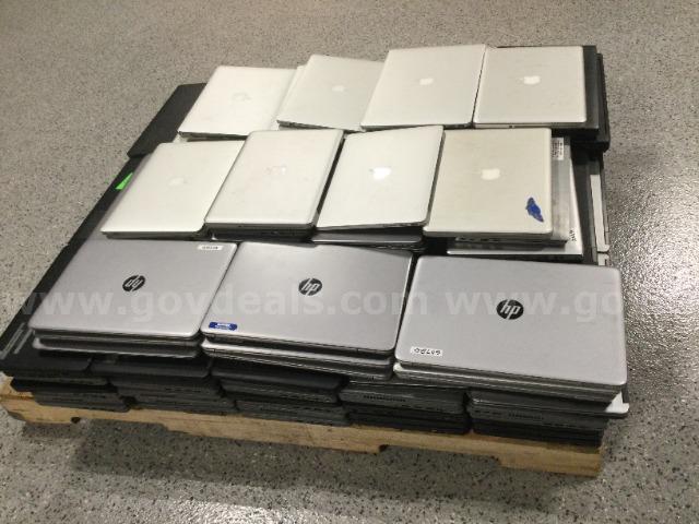 Lot of 146 Various Brands/Models of Laptops - For Parts/Repair  146 Government Surplus Auction - Photo #2