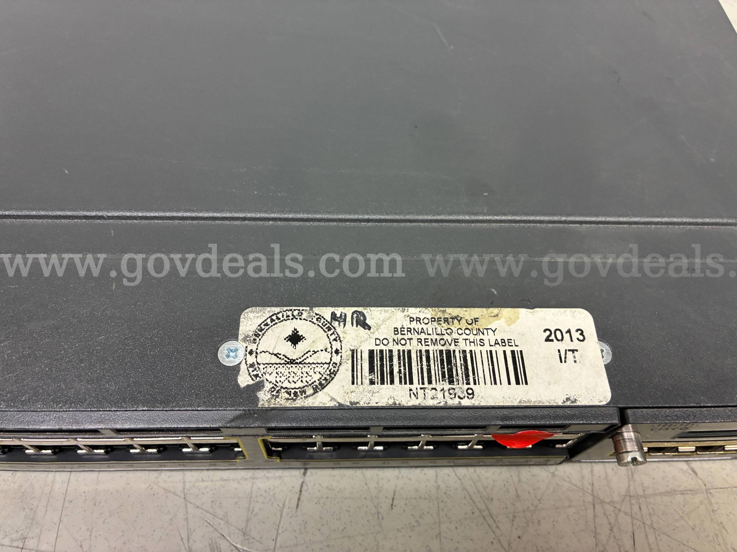 CISCO CATALYST SWITCH 3750 48 PORT CISCO 3750 Government Surplus Auction - Photo #3
