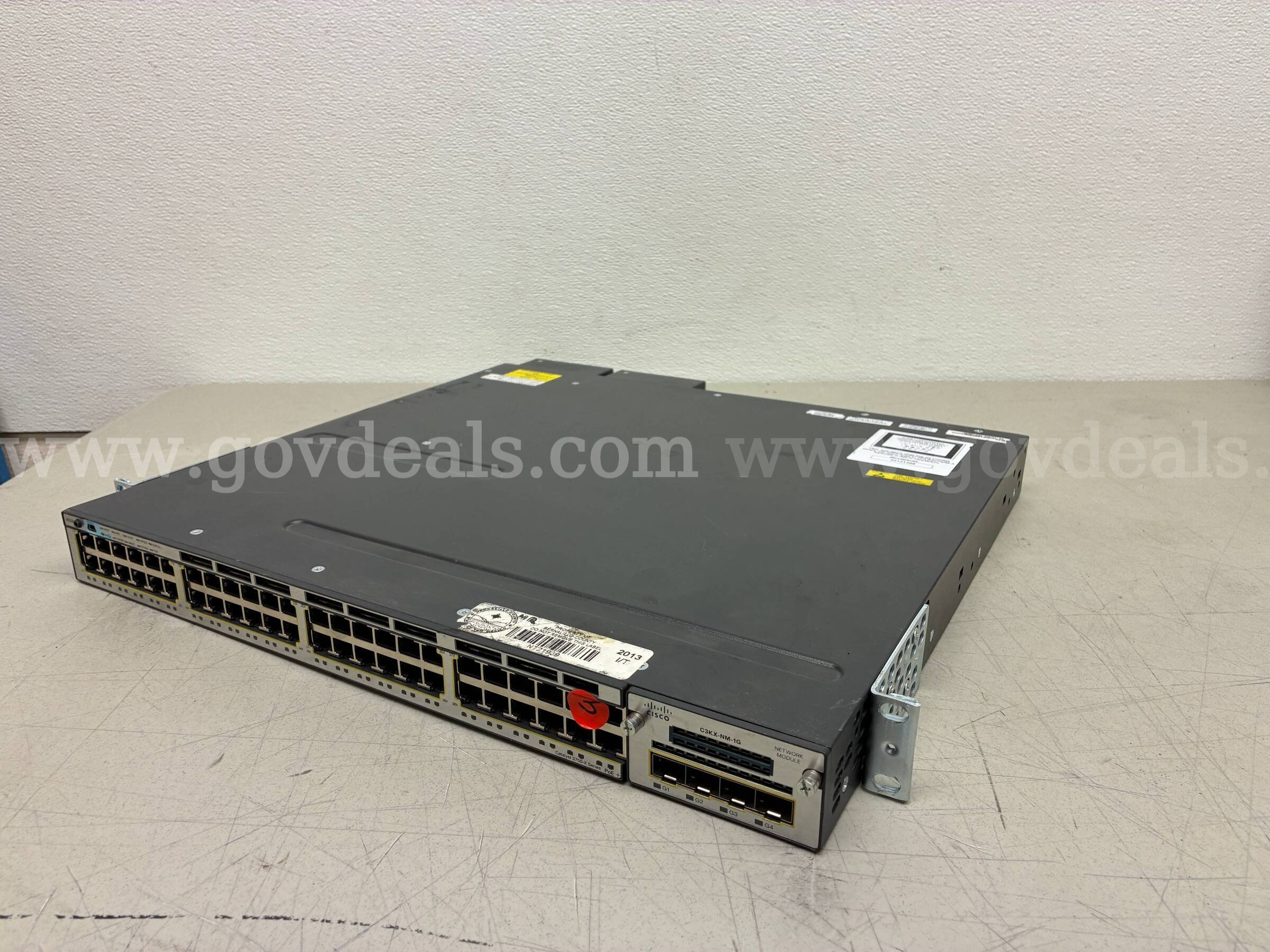 CISCO CATALYST SWITCH 3750 48 PORT CISCO 3750 Government Surplus Auction - Photo #4