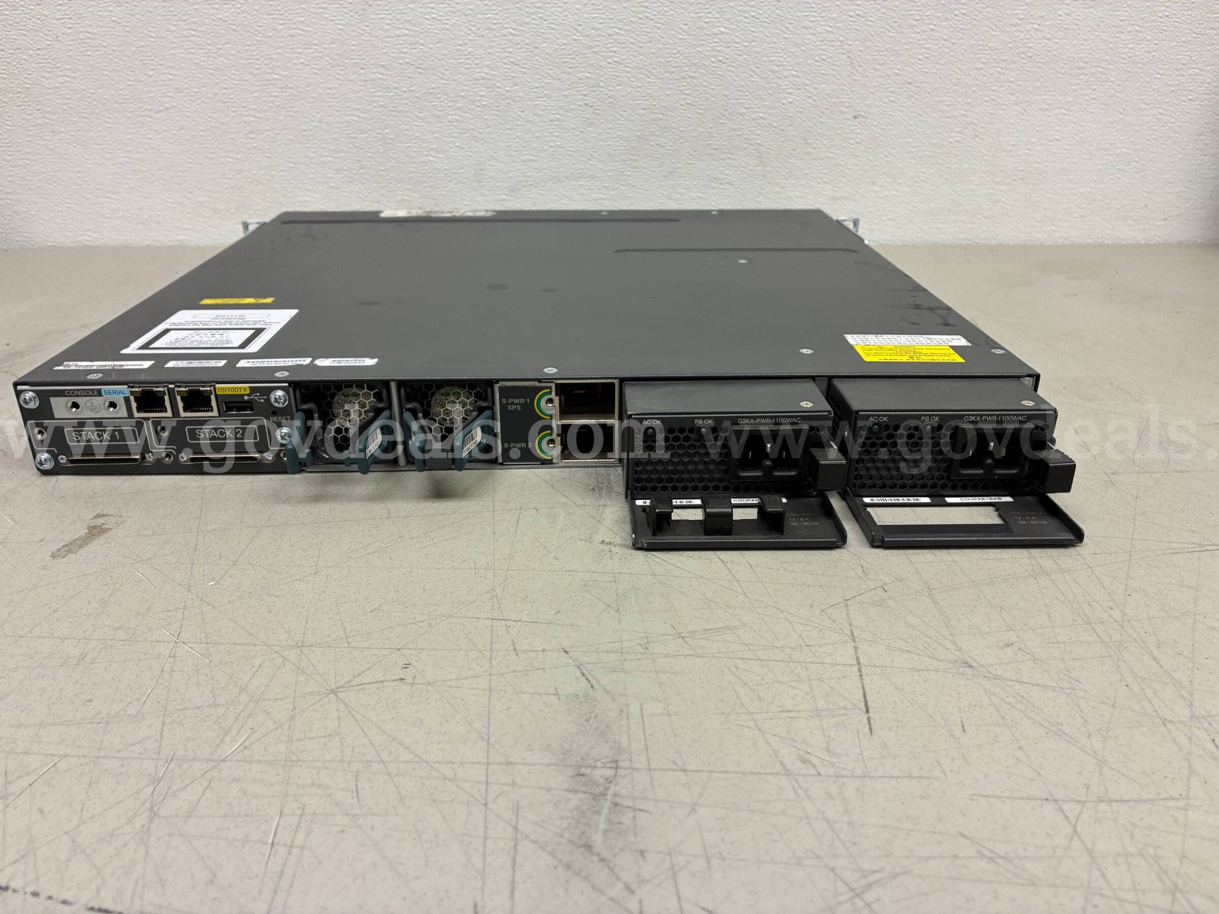 CISCO CATALYST SWITCH 3750 48 PORT CISCO 3750 Government Surplus Auction - Photo #5