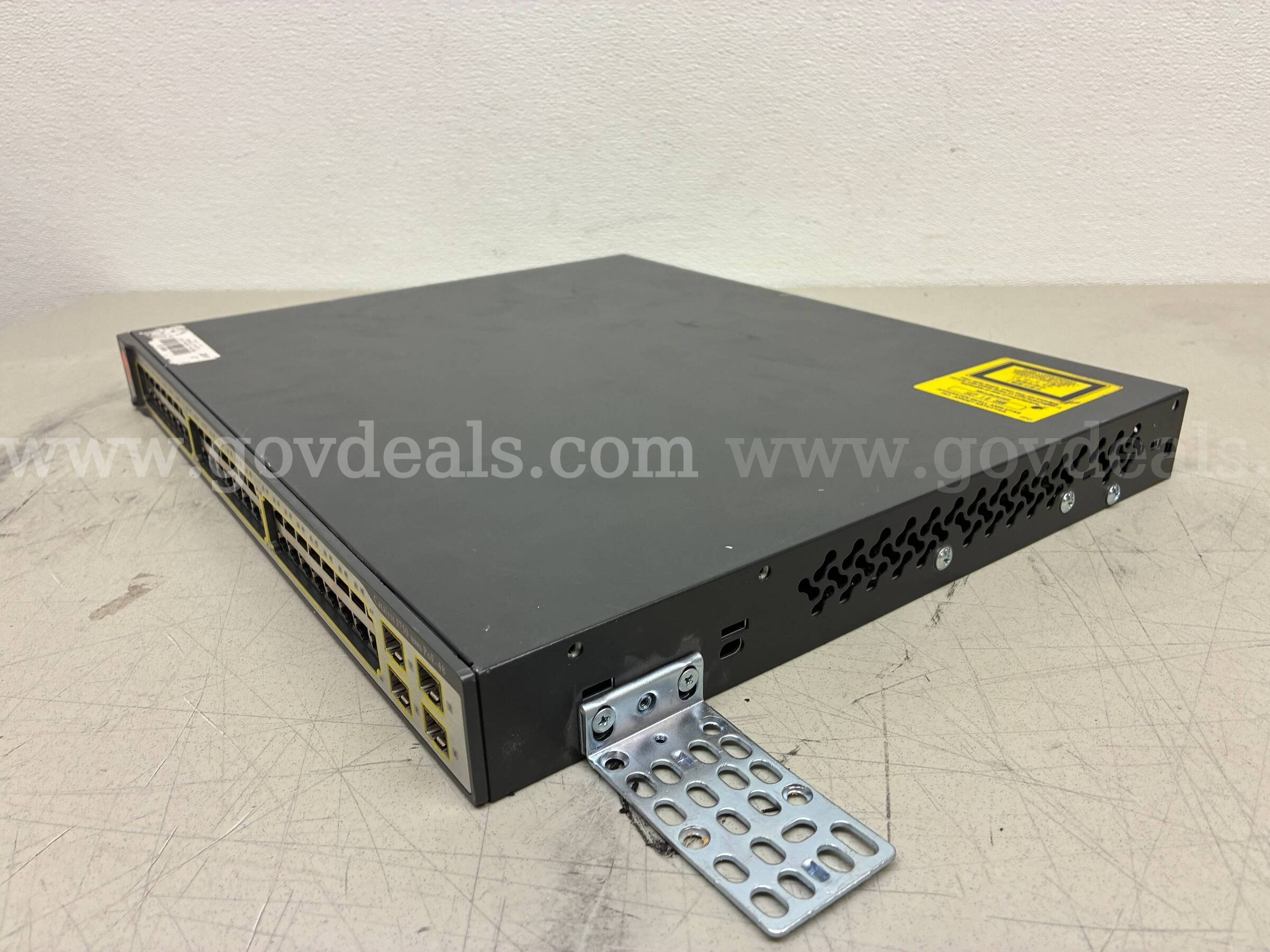 CISCO CATALYST 3750 SERIES PoE-48 CISCO 3750 Government Surplus Auction - Photo #4