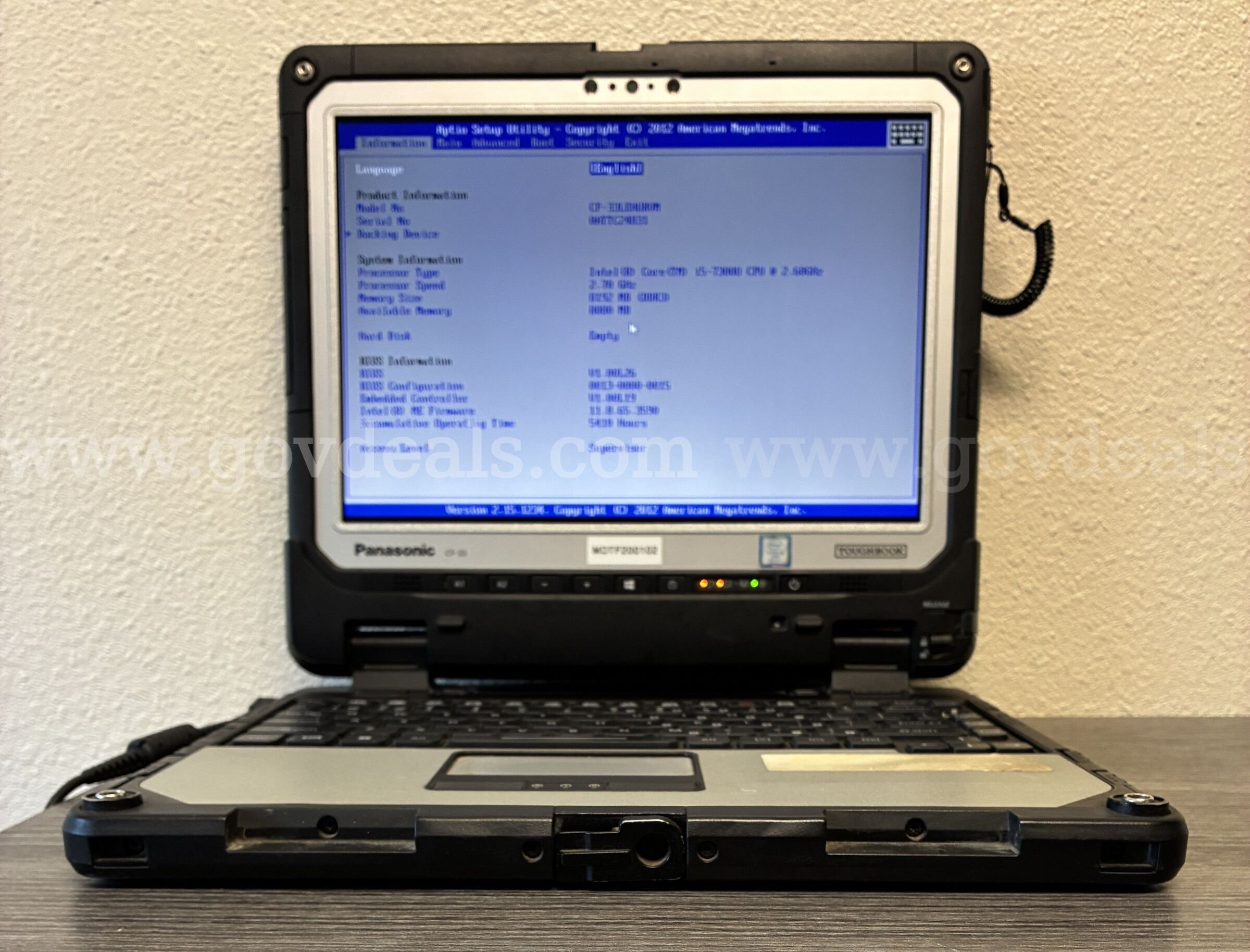 PANASONIC CF-VEK33 TOUGHBOOK