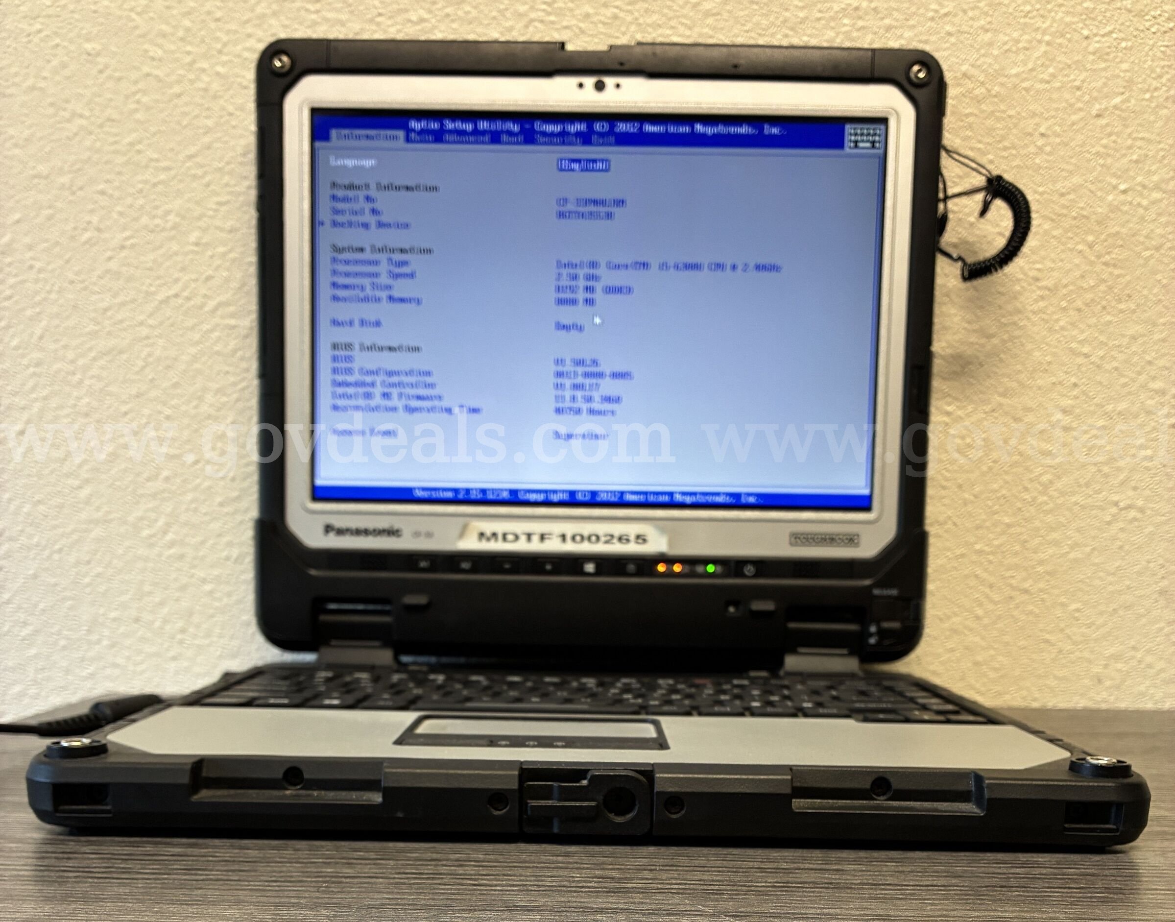 PANASONIC CF-VEK33 TOUGHBOOK