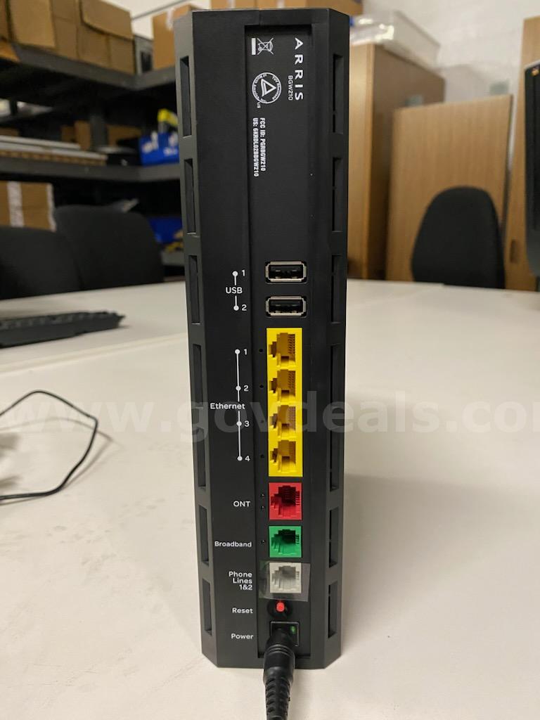 ARRIS BGW210-700 AT&T Wireless Gateway WiFi Router & Modem - Pick Up in Los Angeles AT&T 700 Government Surplus Auction - Photo #2