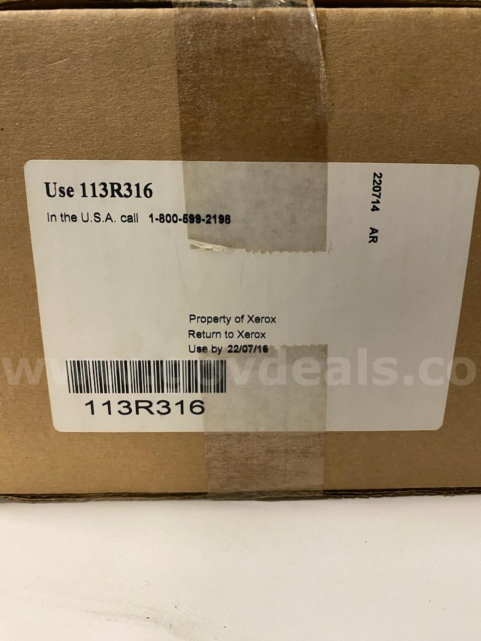 Genuine Xerox 113R316 Copy/Print Cartridge for Document Centre 332/340/425/432/440 – New - Pick Up in Los Angeles xerox 332 Government Surplus Auction - Photo #2