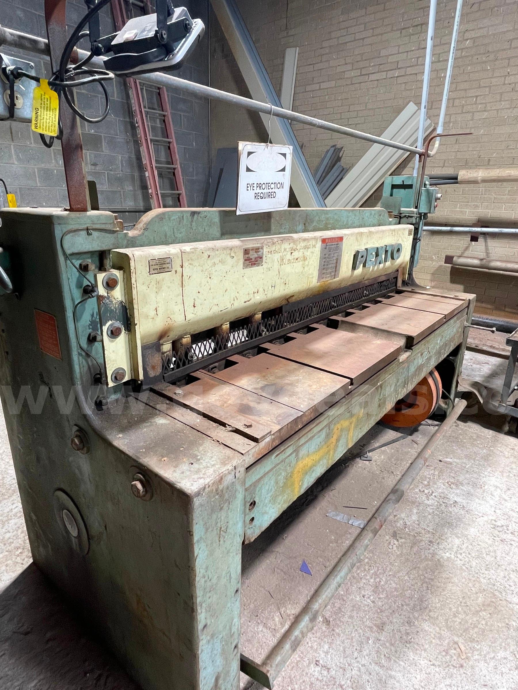 Pexto Shear  1005 Government Surplus Auction - Photo #2