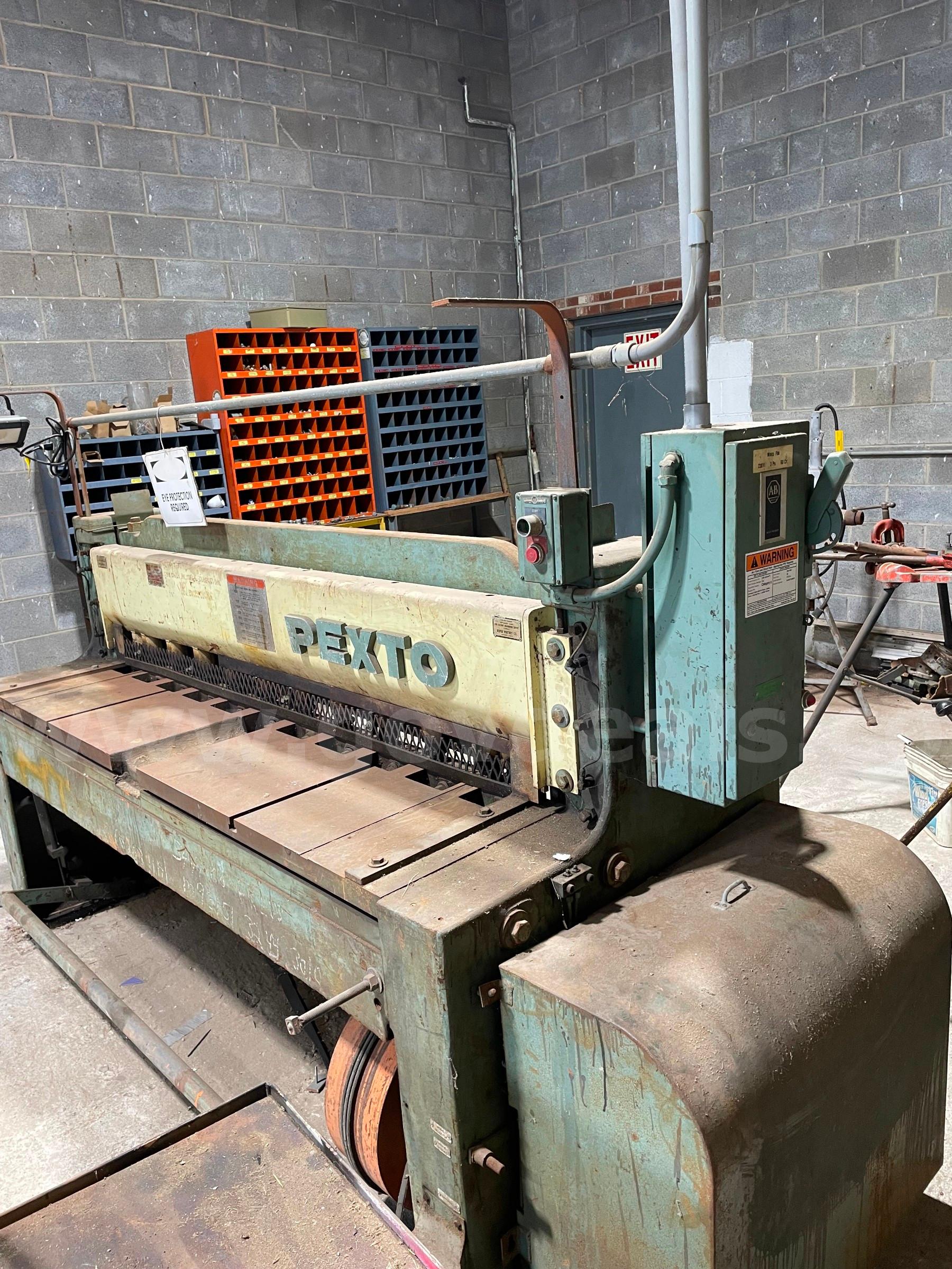 Pexto Shear  1005 Government Surplus Auction - Photo #5