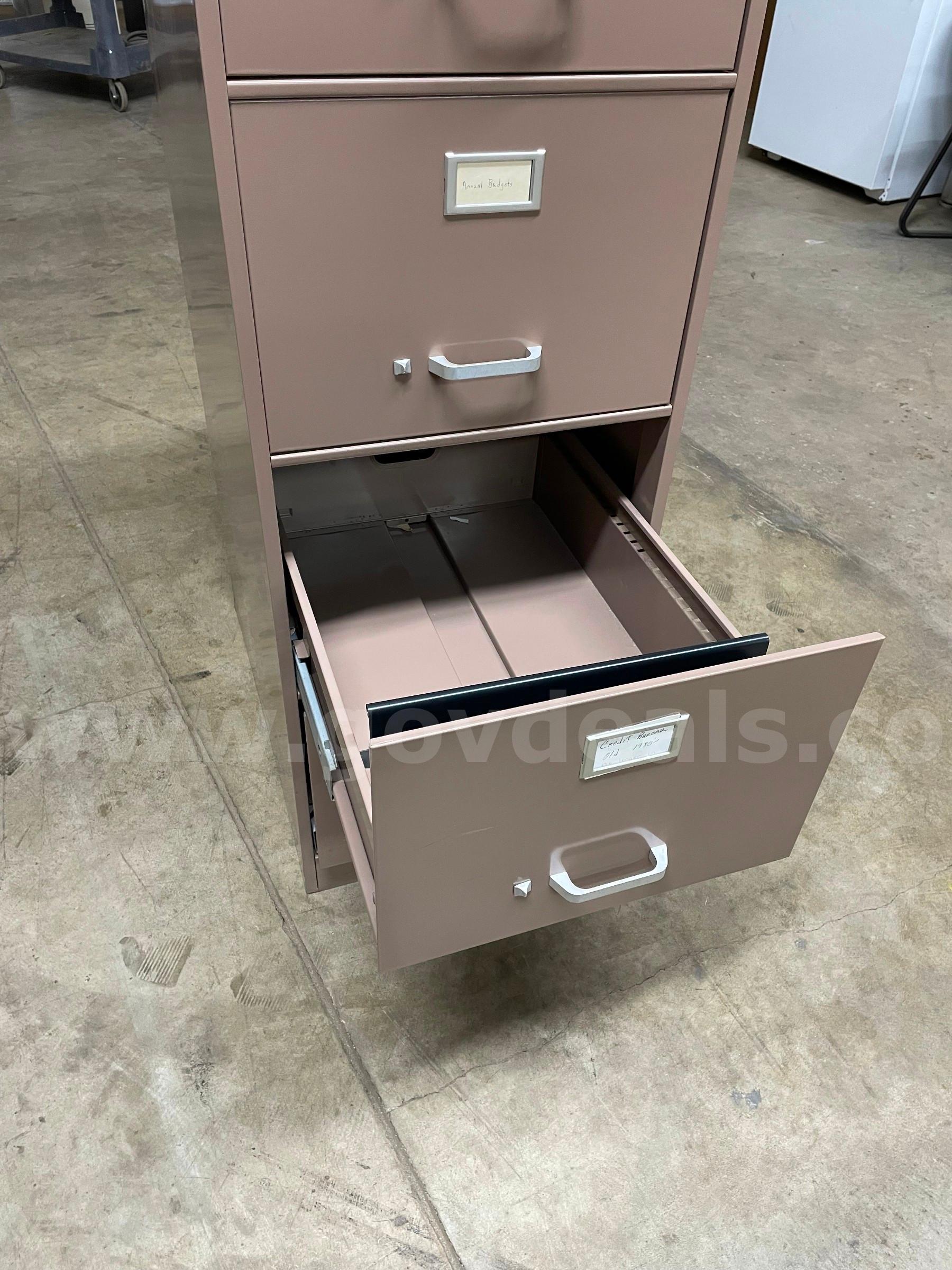 4 Drawer Filing Cabinet Century  Government Surplus Auction - Photo #5