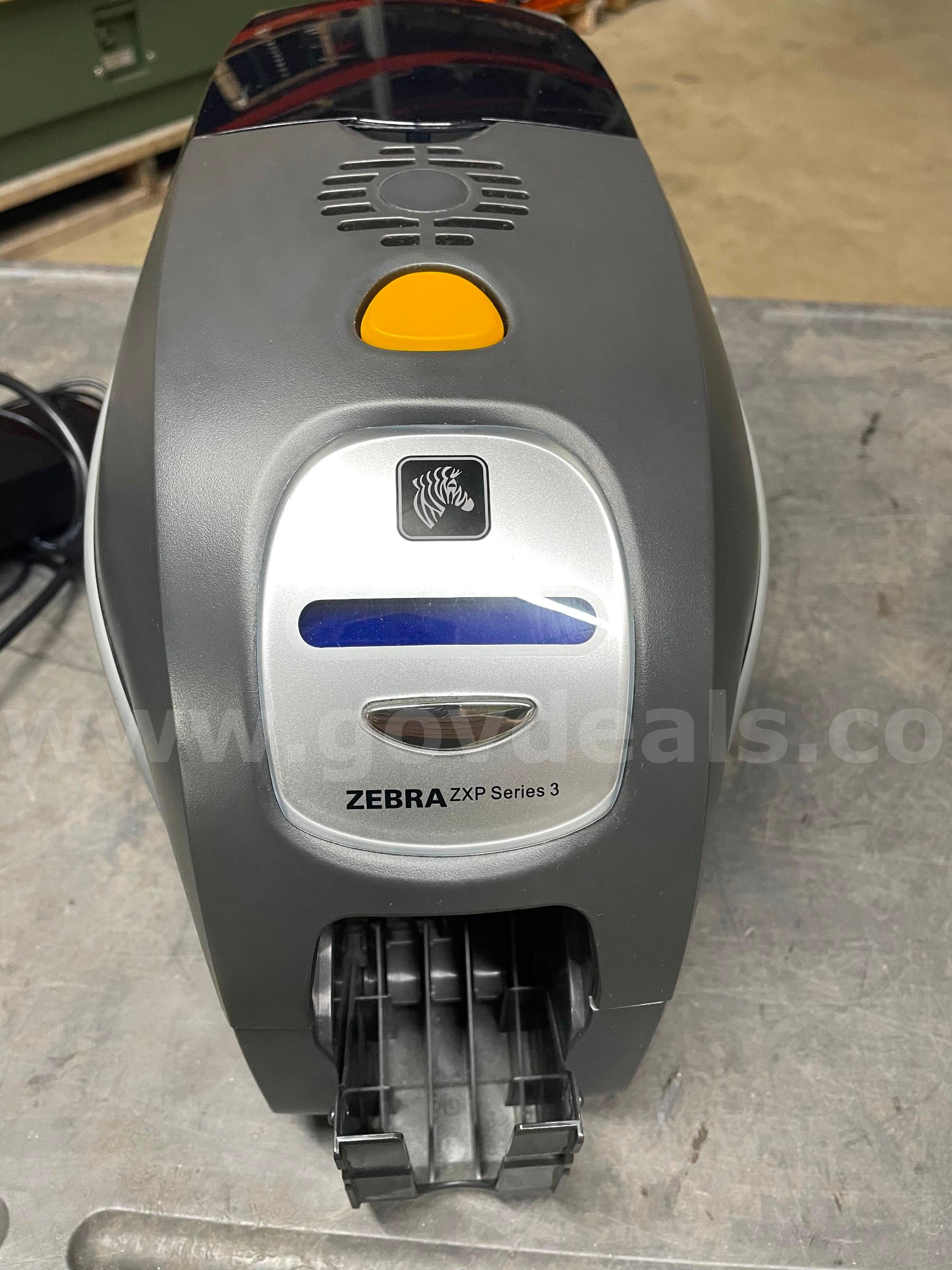 Zebra ZXP Series 3 Badge Printer Zebra ZXP Series 3 Government Surplus Auction - Photo #2