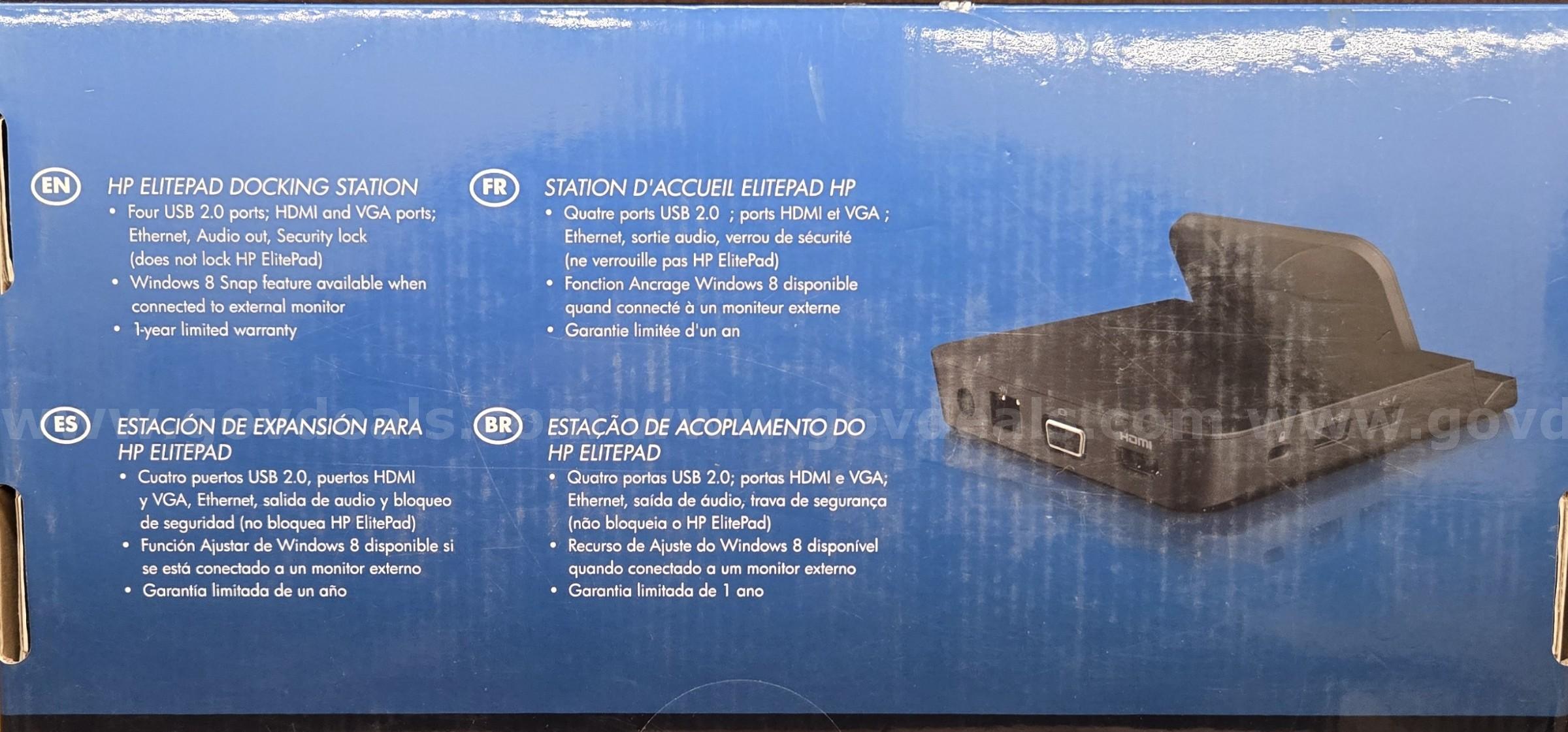 HP ElitePad Docking Station (Juneau, AK) HP  Government Surplus Auction - Photo #2