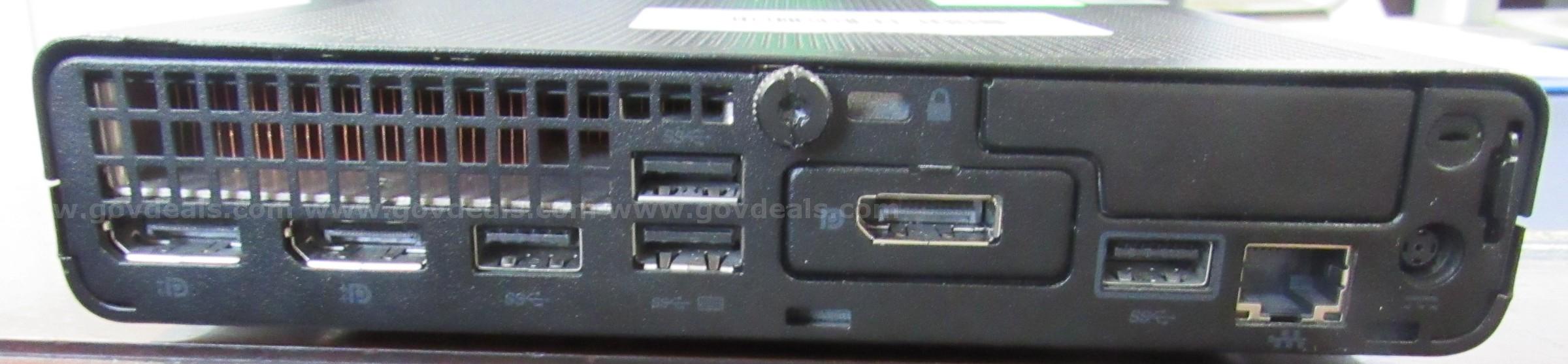 HP EliteDesk G6 Mini U3559 - S23 HP U3559 Government Surplus Auction - Photo #2