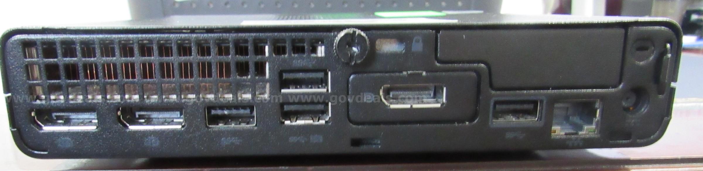 HP EliteDesk G6 Mini U3560 - S24 HP U3560 Government Surplus Auction - Photo #2