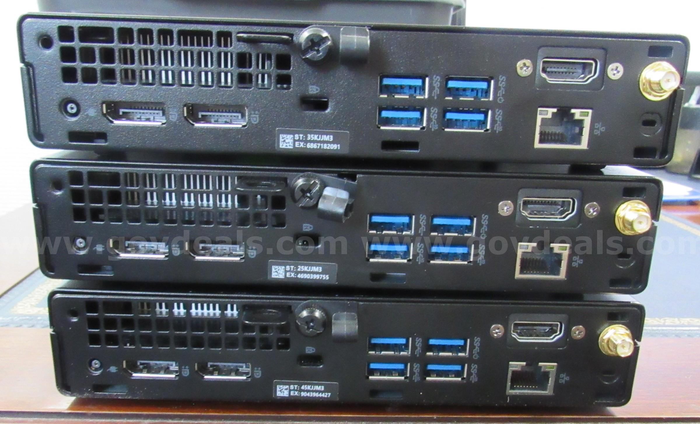 Lot of 3 Dell OptiPlex 7090 U3564 - S28 Dell OptiPlex 7090 Government Surplus Auction - Photo #3