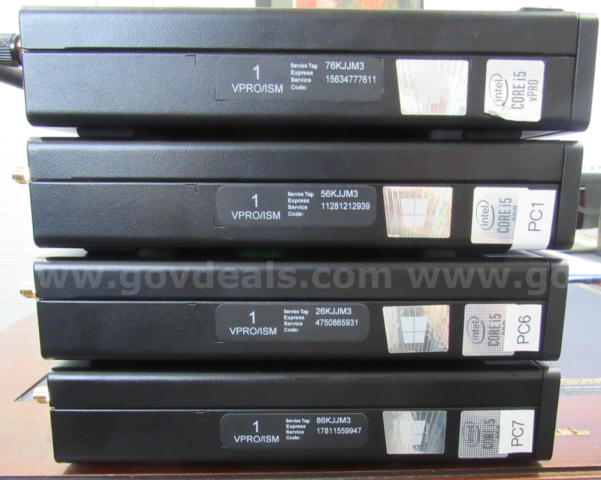 Lot of 4 Dell OptiPlex 7090 U3565 - S29 Dell OptiPlex 7090 Government Surplus Auction - Photo #2