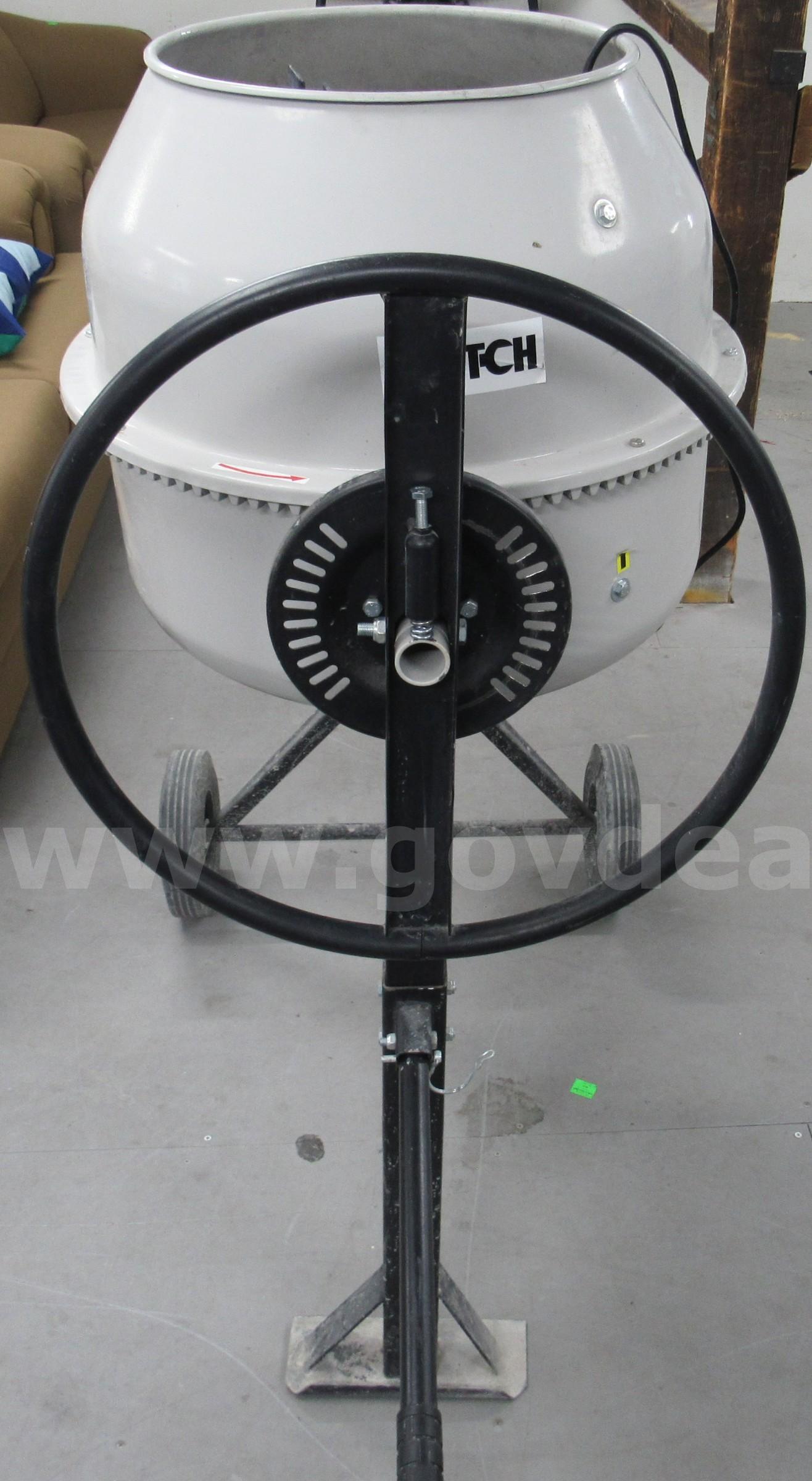 Klutch Cement Mixer U3569  U3569 Government Surplus Auction - Photo #2
