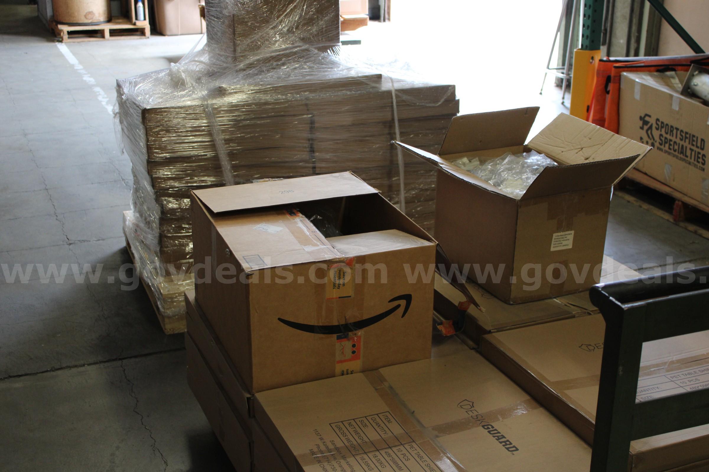 Tri-Fold Plastic Student Desk Shields-Portable Deskguard  Government Surplus Auction - Photo #3