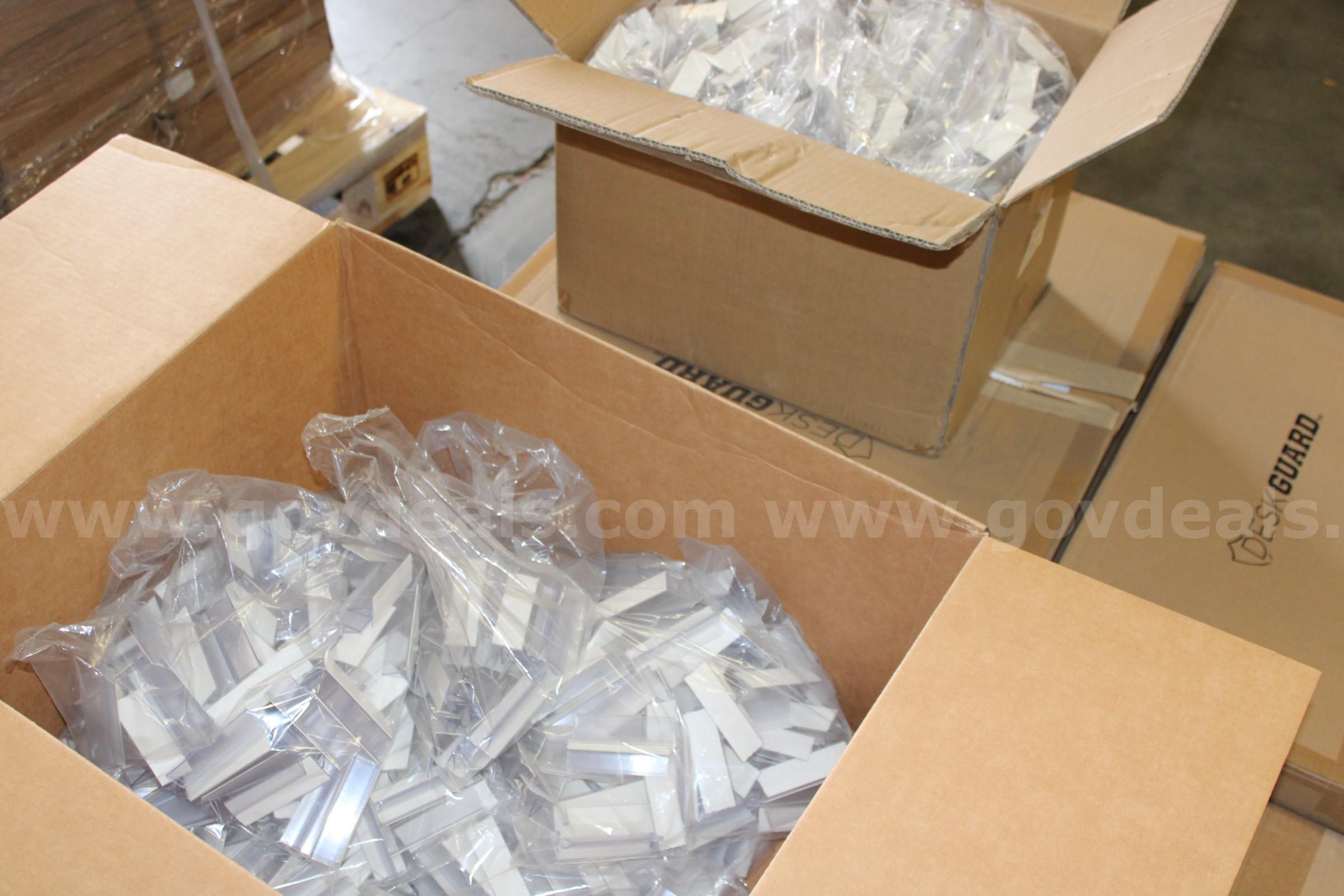 Tri-Fold Plastic Student Desk Shields-Portable Deskguard  Government Surplus Auction - Photo #5