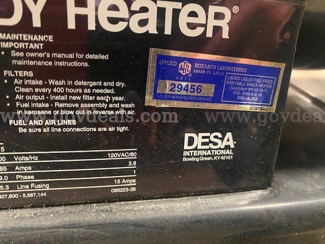 Desa Reddy Heater Pro115