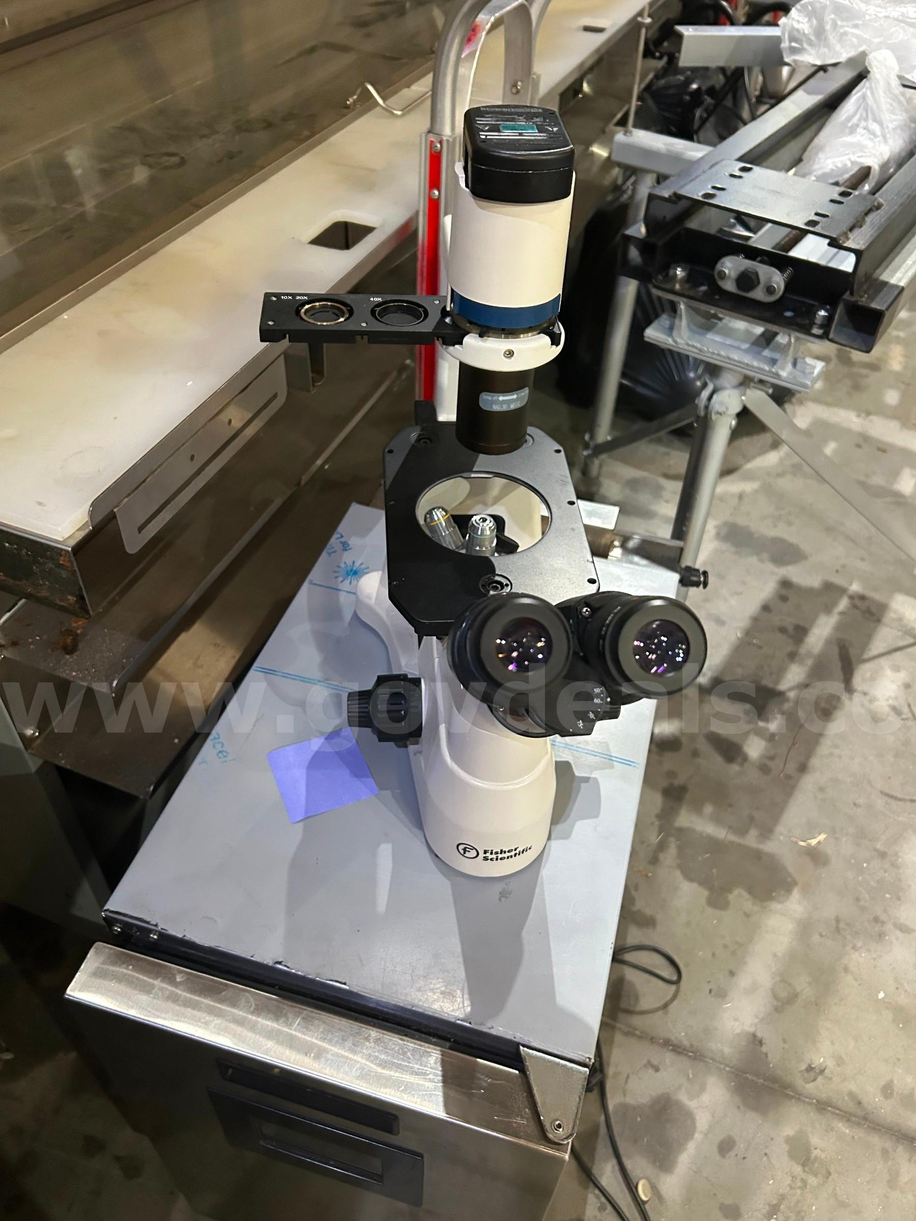Microscope Fisher Scientific Micromaster Government Surplus Auction - Photo #2