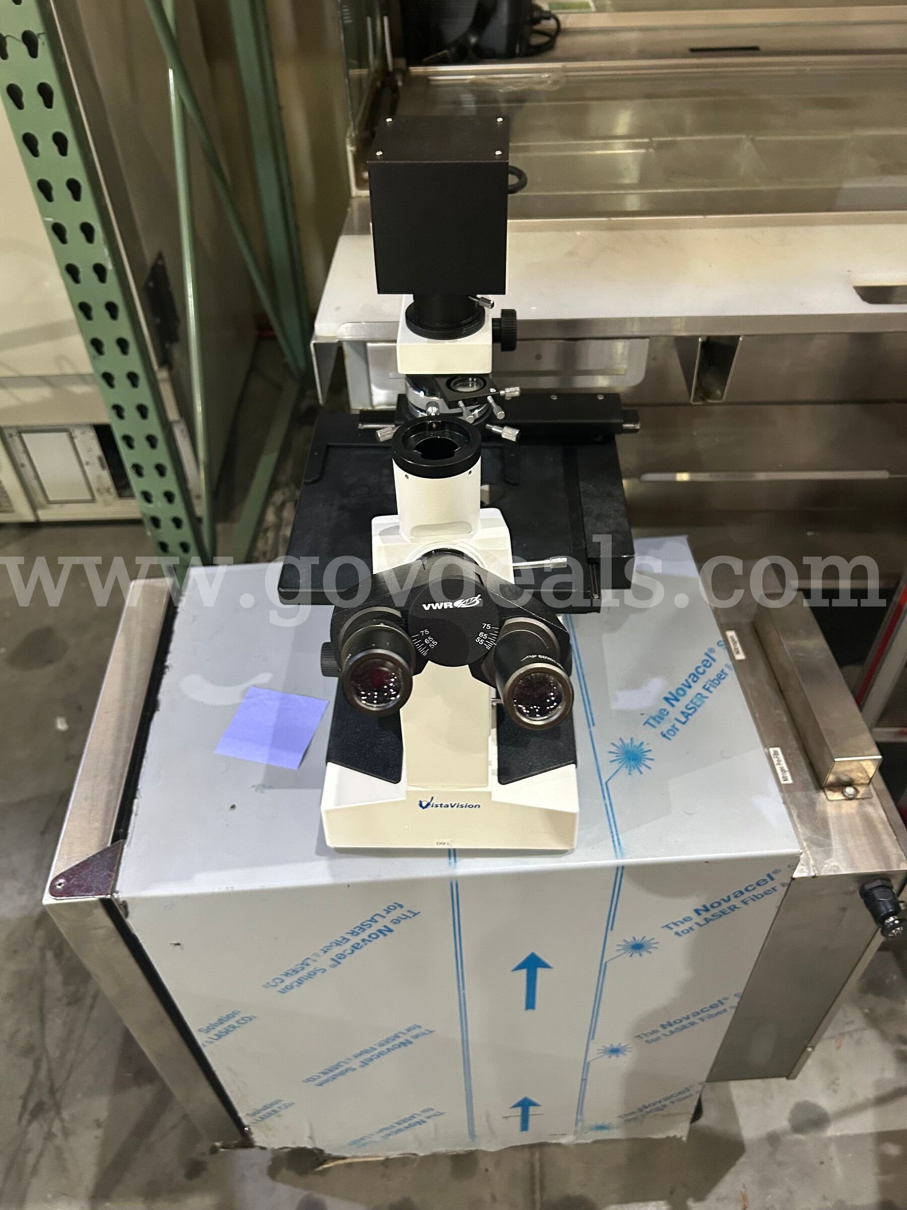 Microscope Vista Vision PL10X/22 Government Surplus Auction - Photo #2