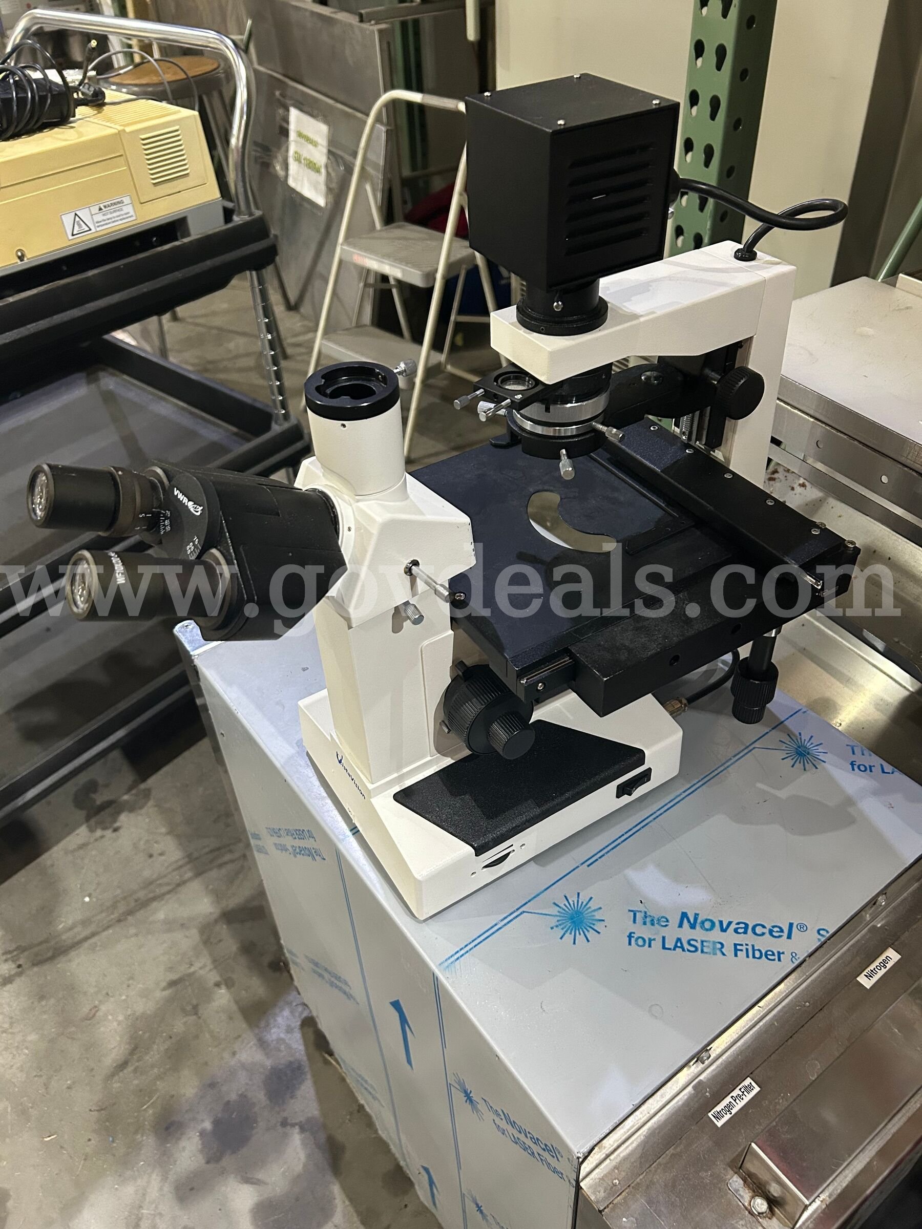 Microscope Vista Vision PL10X/22 Government Surplus Auction - Photo #3